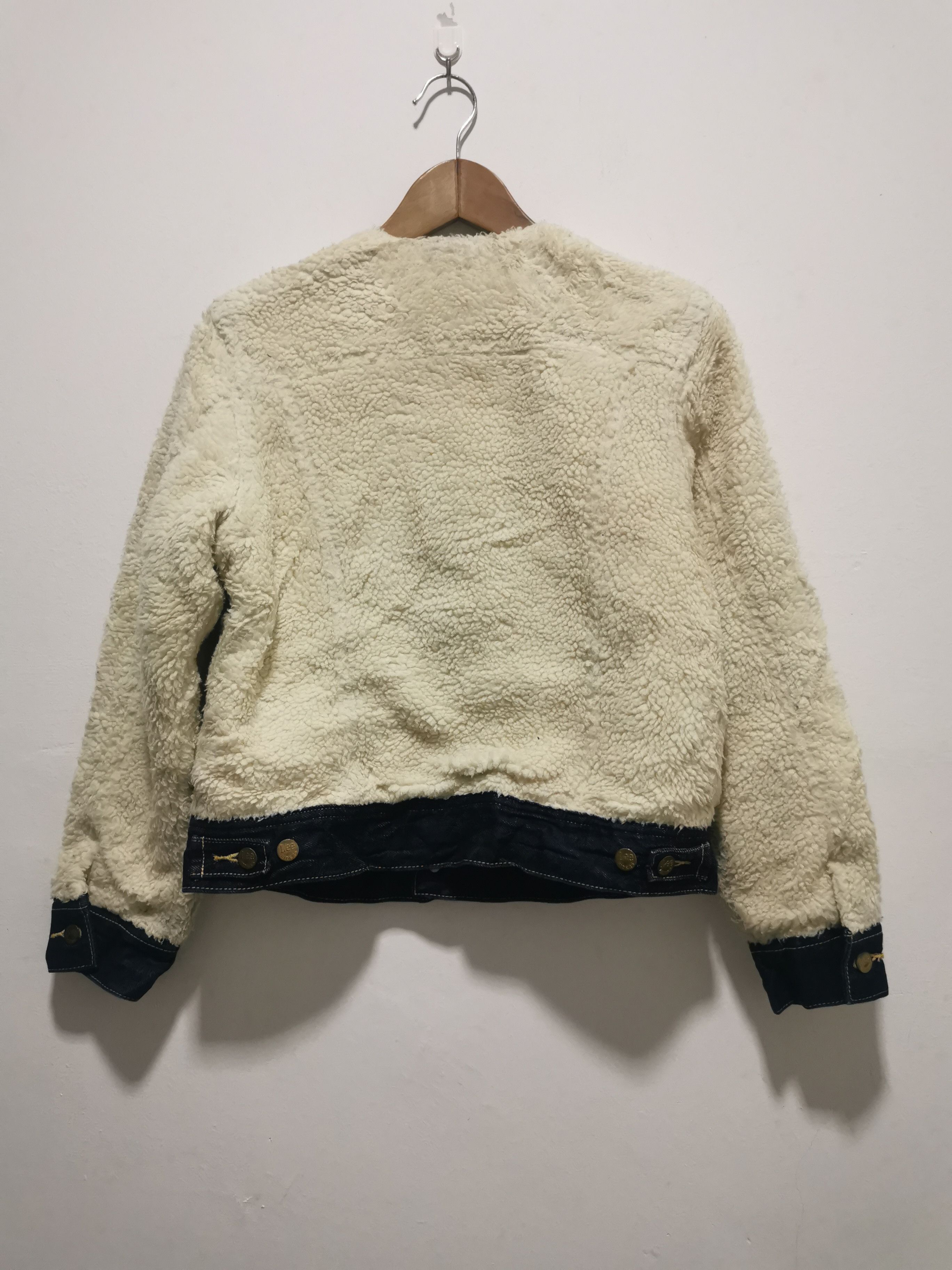 Lee × Vintage Vintage Lee Storm Rider Fleece Sherpa Jacket Size M / US 6-8 / IT 42-44 - 6 Thumbnail