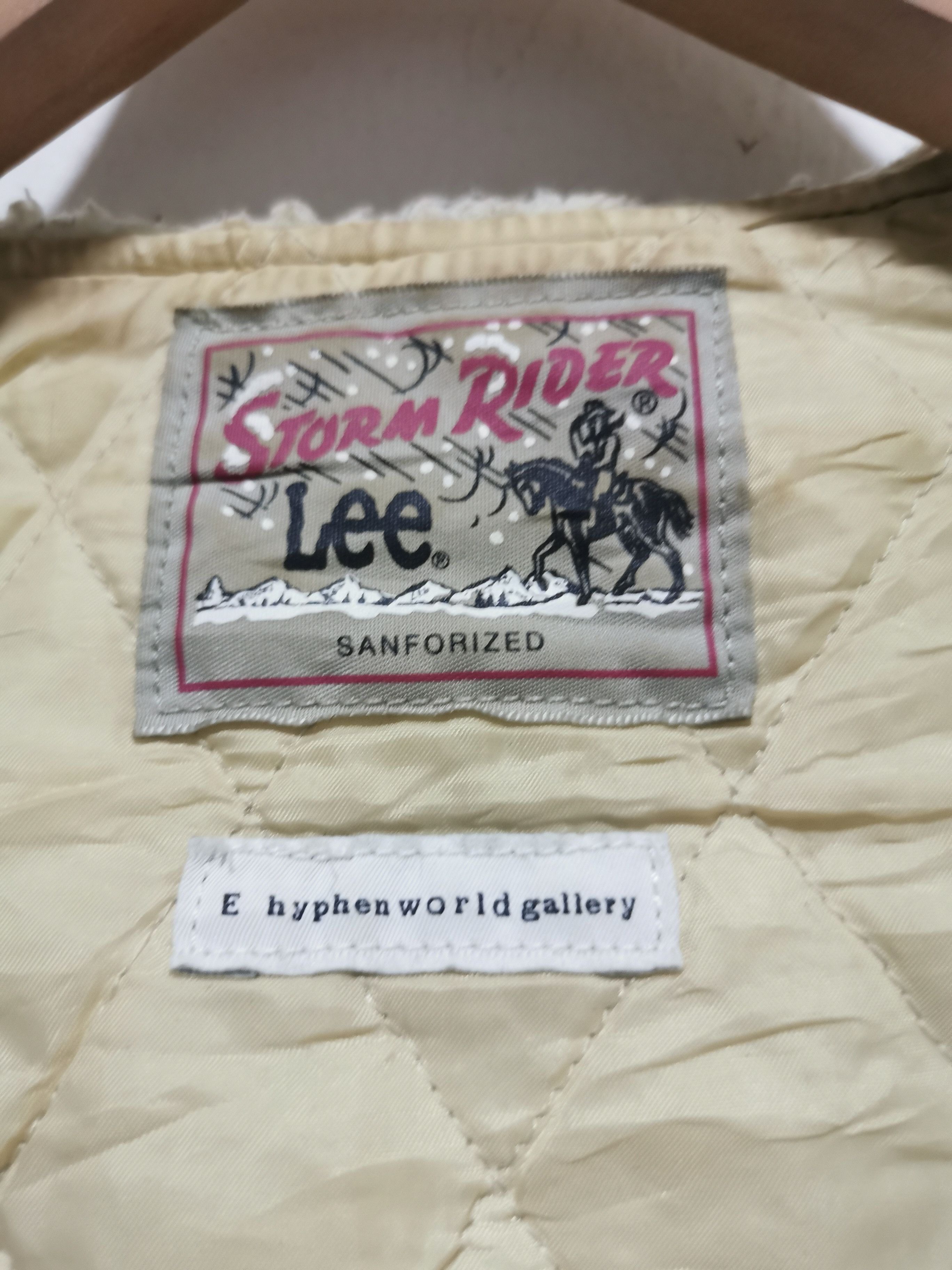 Lee × Vintage Vintage Lee Storm Rider Fleece Sherpa Jacket Size M / US 6-8 / IT 42-44 - 12 Thumbnail