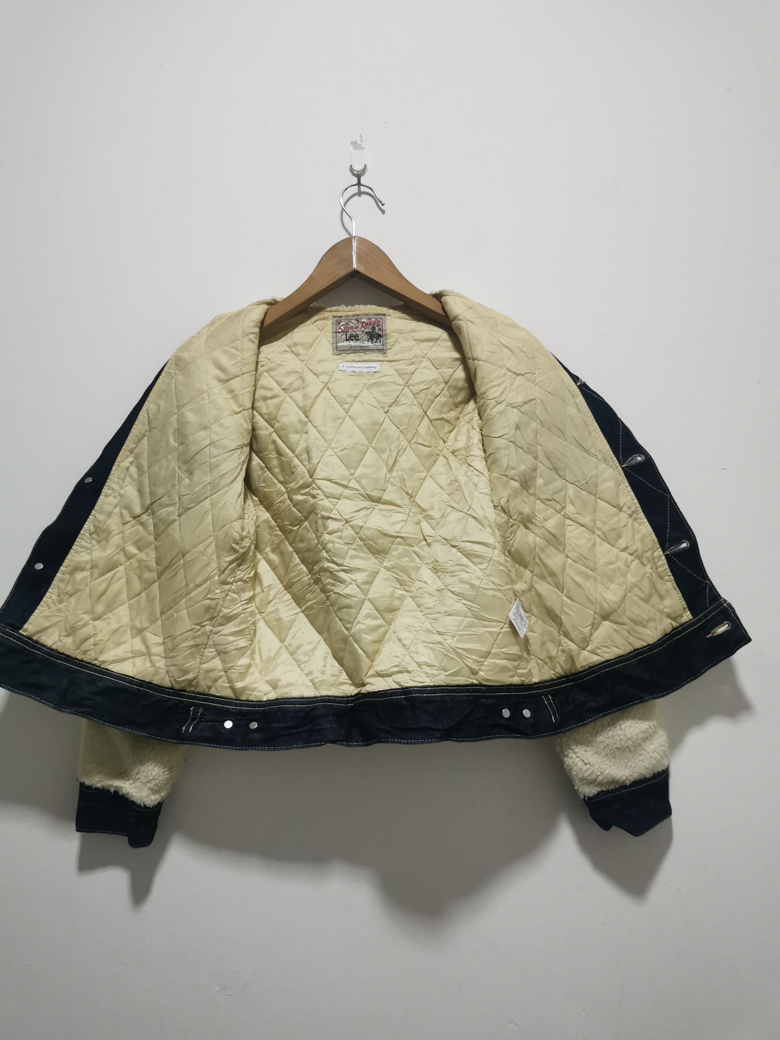 Lee × Vintage Vintage Lee Storm Rider Fleece Sherpa Jacket Size M / US 6-8 / IT 42-44 - 9 Thumbnail
