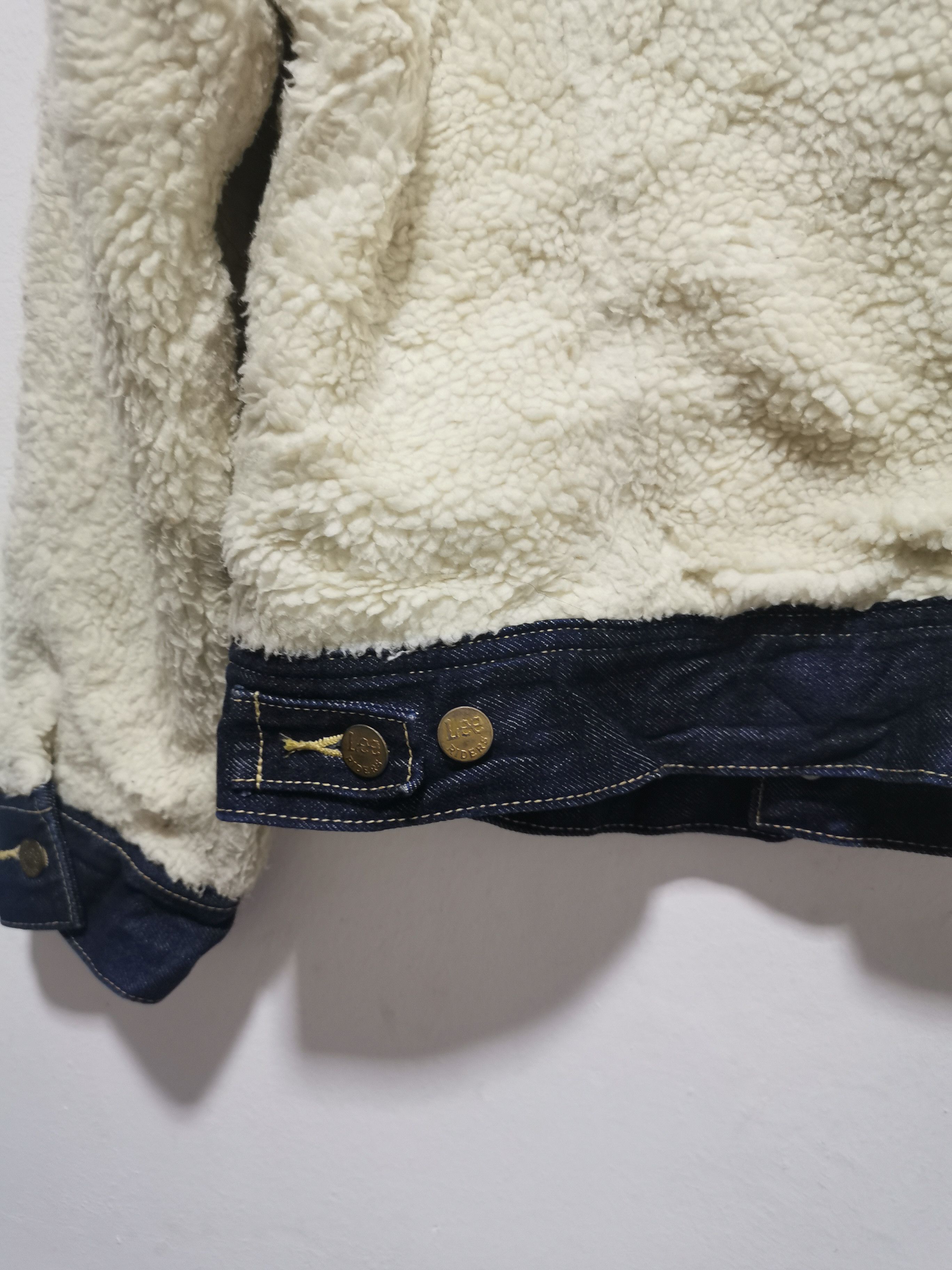Lee × Vintage Vintage Lee Storm Rider Fleece Sherpa Jacket Size M / US 6-8 / IT 42-44 - 7 Thumbnail