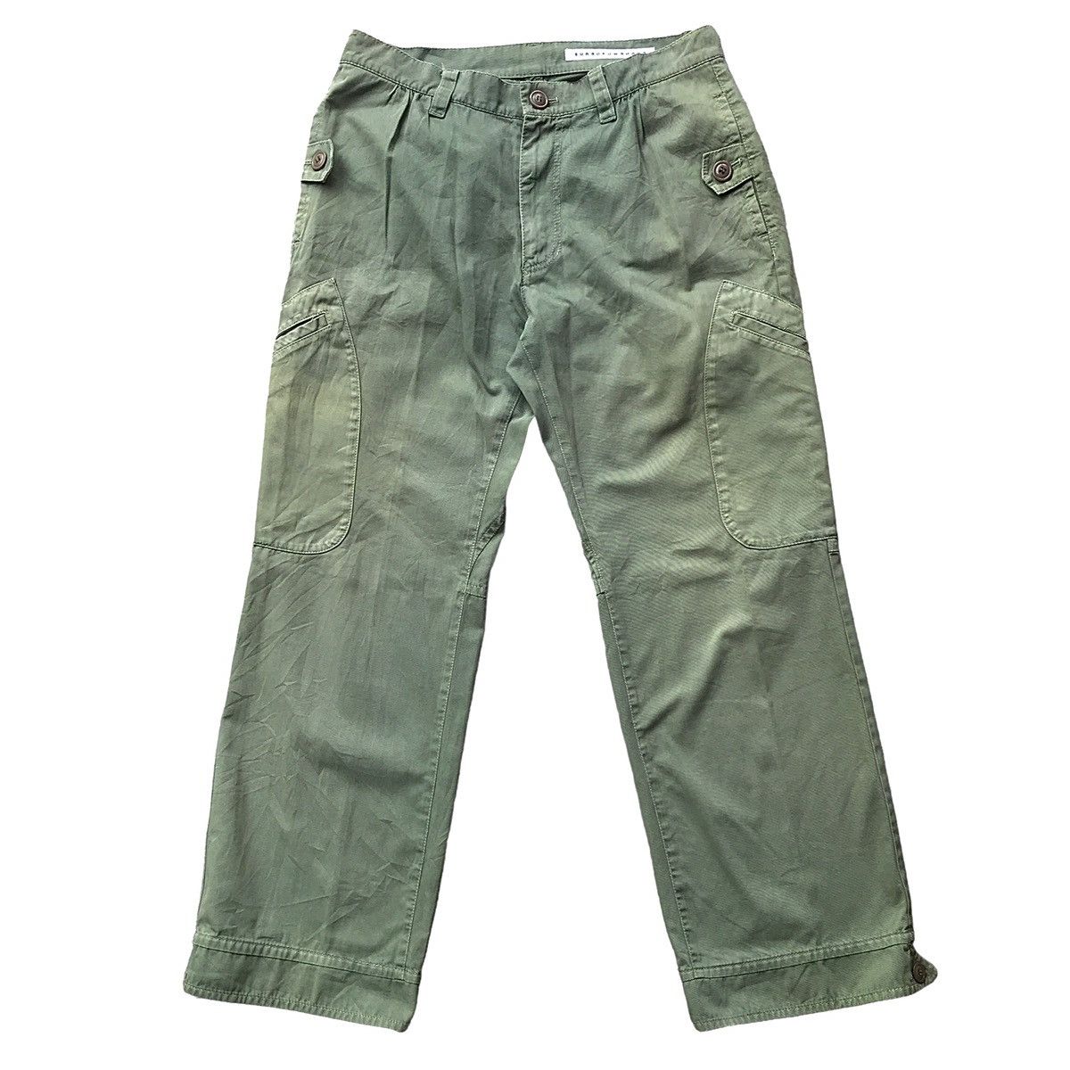 Sunaokuwahara Japan Designer Military Inspired Fatigue Pants
