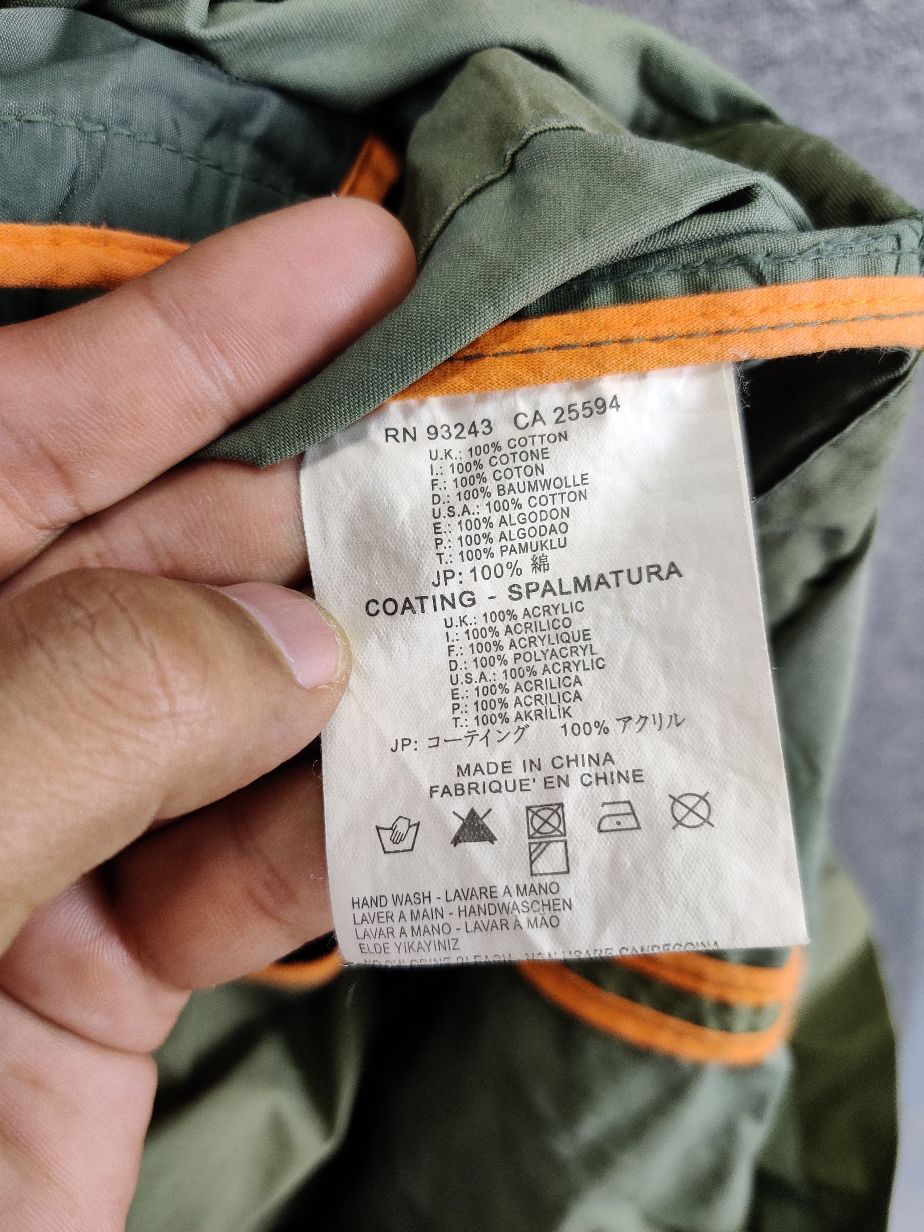 Diesel Vintage Diesel M65 Olive Green Jacket Size US L / EU 52-54 / 3 - 13 Thumbnail