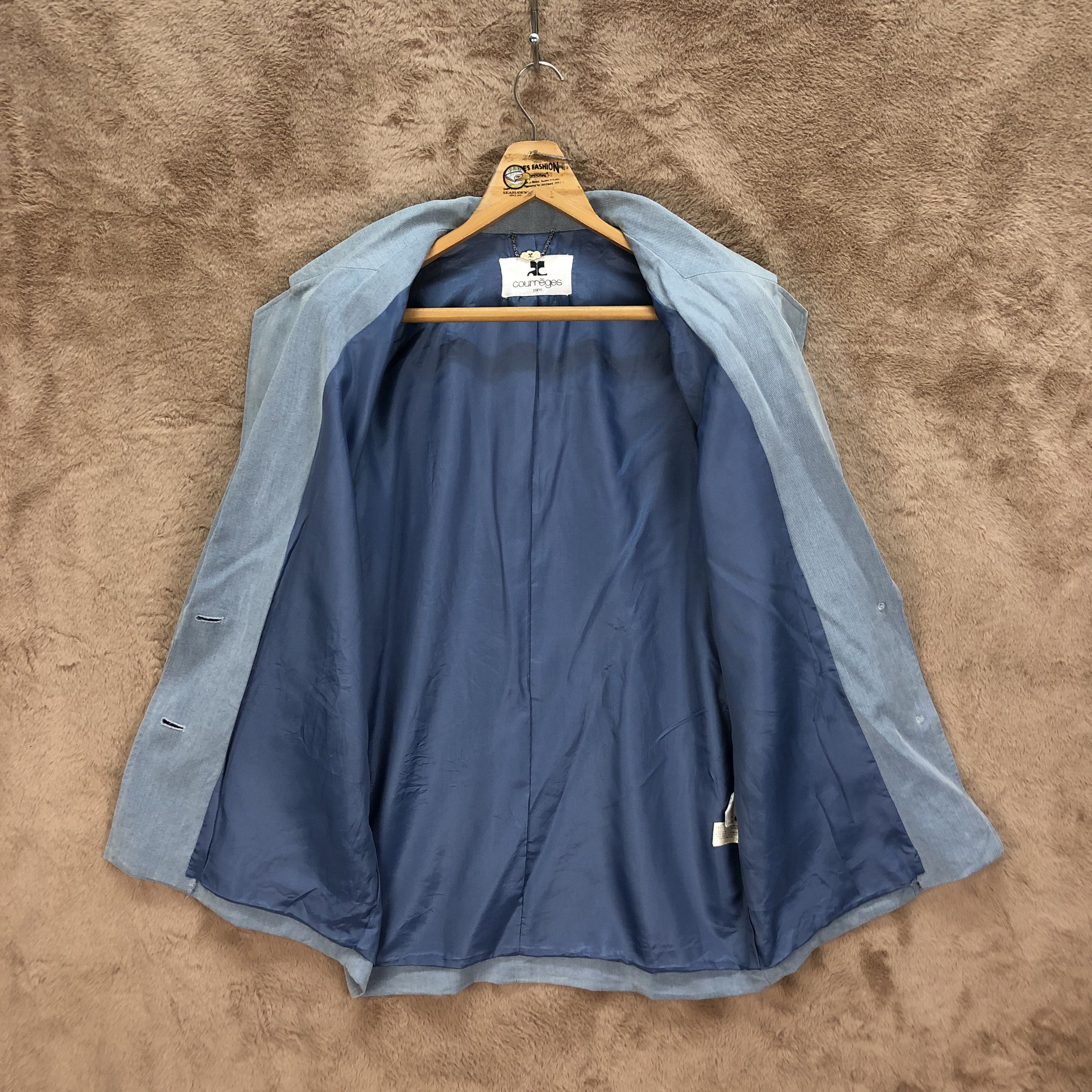 Courreges COURREGES PARIS CASUAL JACKET / BLAZERS #5264-181 Size M / US 6-8 / IT 42-44 - 7 Thumbnail