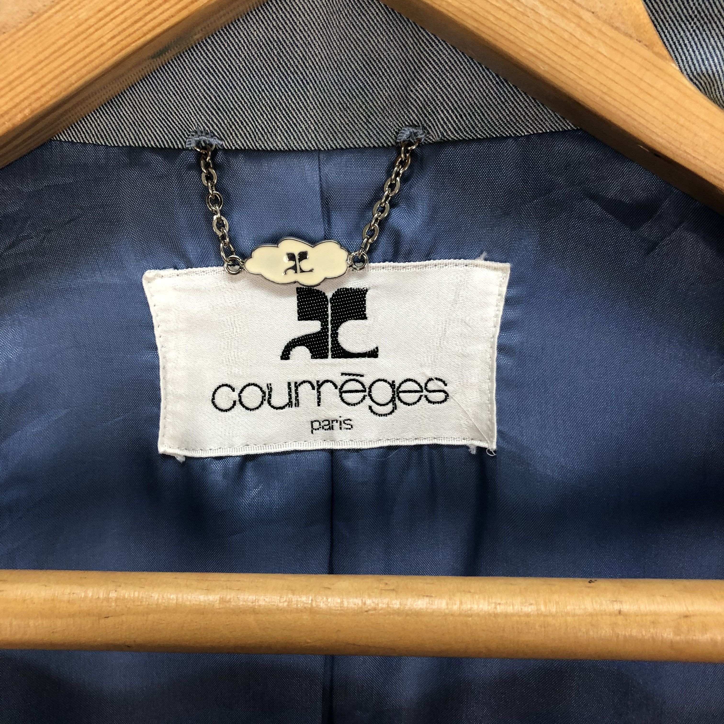 Courreges COURREGES PARIS CASUAL JACKET / BLAZERS #5264-181 Size M / US 6-8 / IT 42-44 - 8 Thumbnail