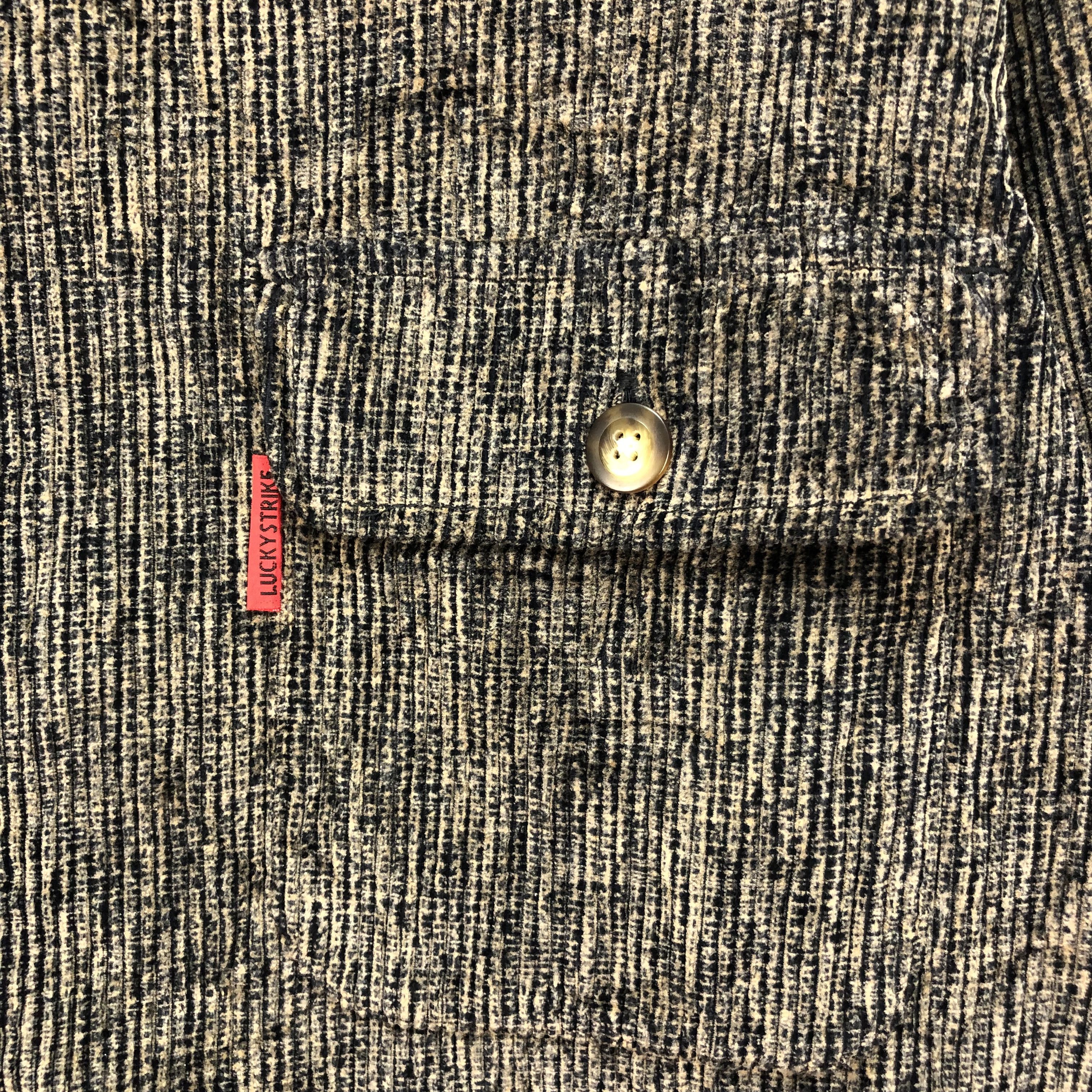 Vintage Vintage Lucky Strike Zipper Work Corduroy Jacket #4631-161 Size US M / EU 48-50 / 2 - 3 Thumbnail