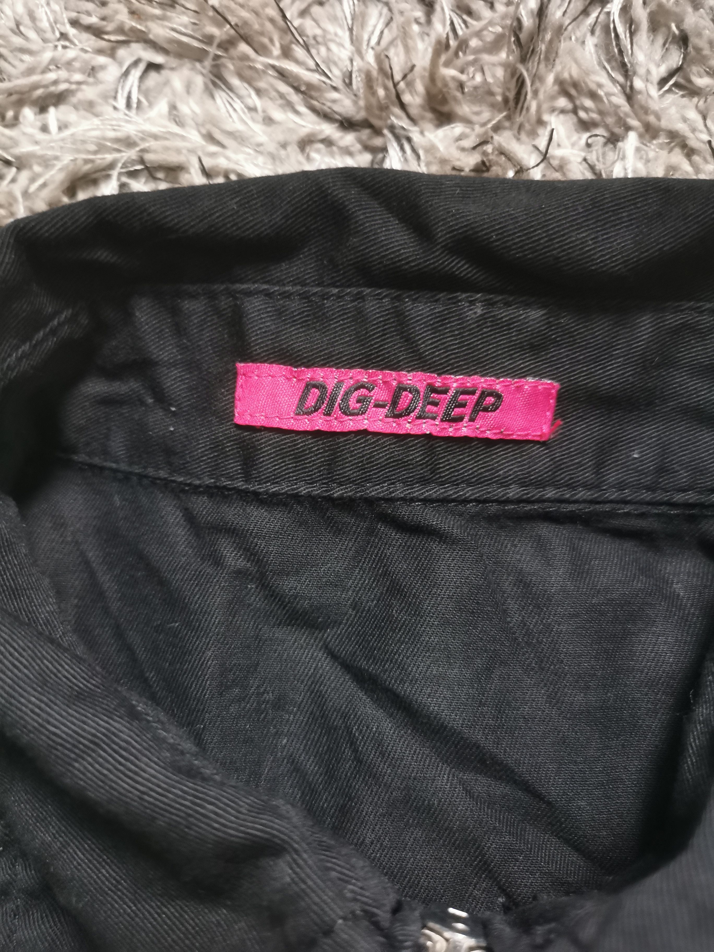 Japanese Brand 💥RARE💥 Japanese Dig-Deep Patchwork Coverall Size 33-37 Size US 37 - 11 Thumbnail