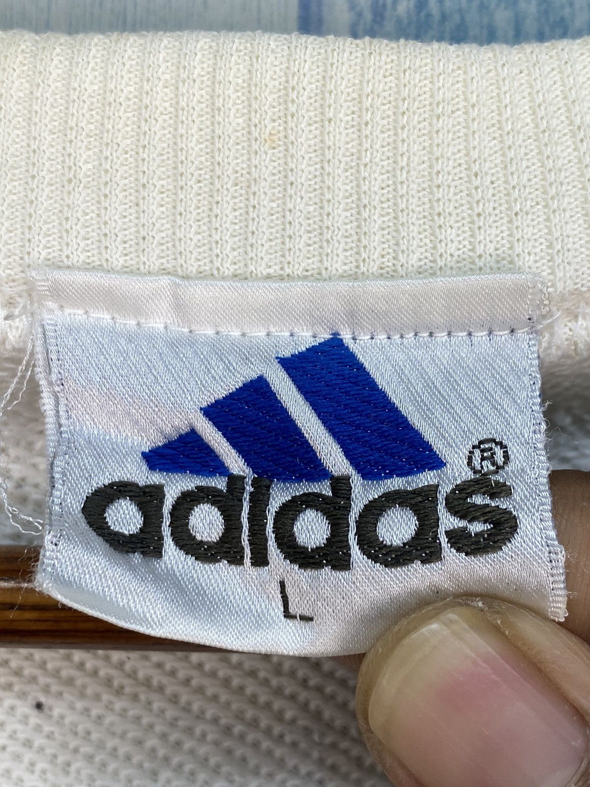 Adidas Vintage 90s Adidas Sweatshirt Size US L / EU 52-54 / 3 - 7 Thumbnail