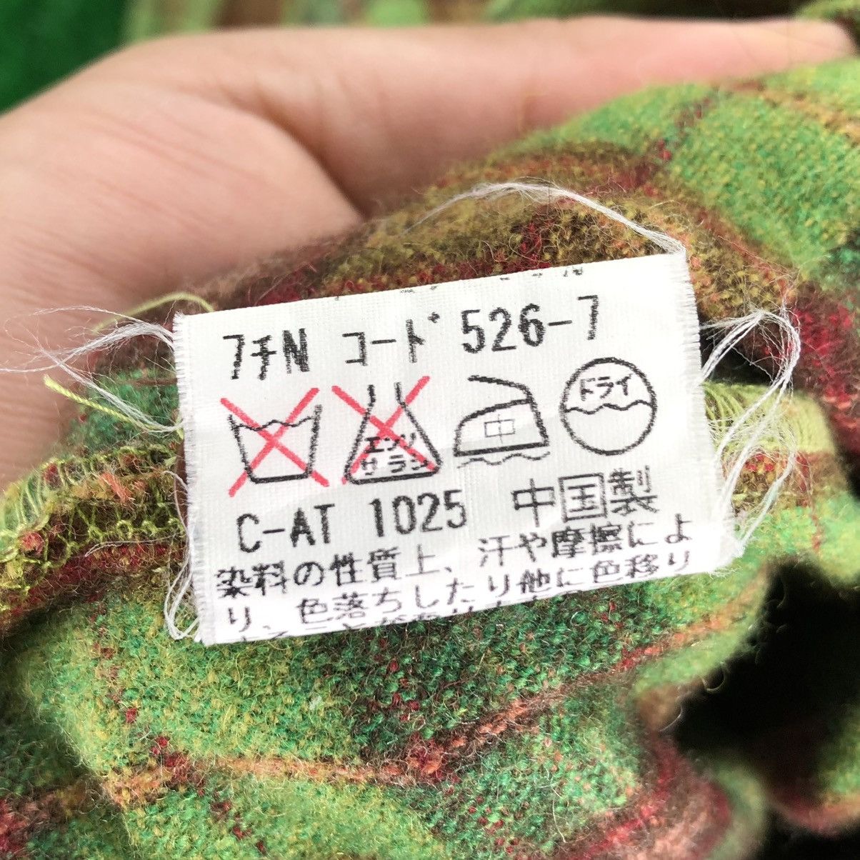 Flannel Vintage 80's Wool Flannel Tartan Check by Florrie Bell Size US M / EU 48-50 / 2 - 15 Thumbnail