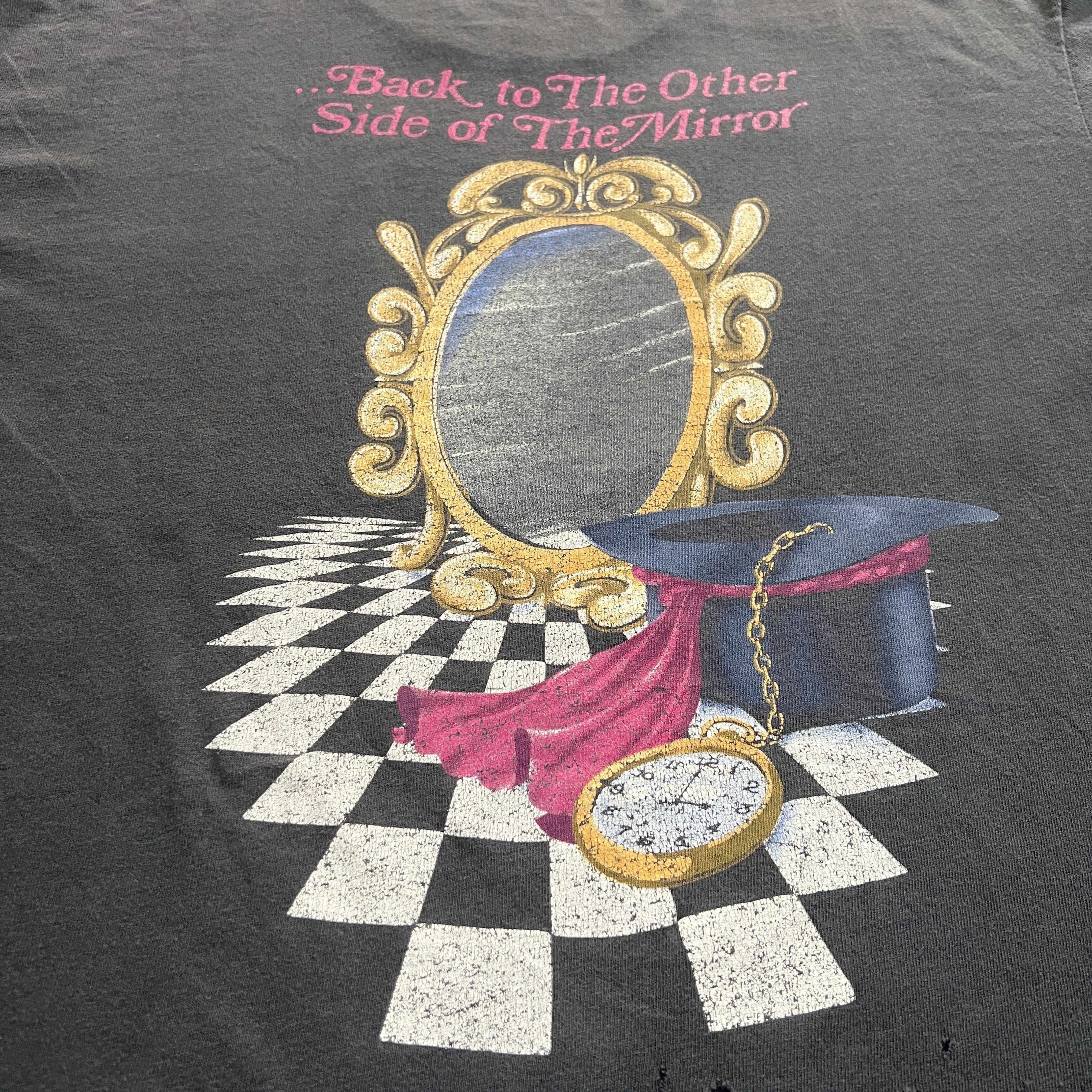 Band Tees Vintage 80s Stevie Nicks Back Fleetwood Mac Promo Tee Faded Size US XL / EU 56 / 4 - 7 Thumbnail