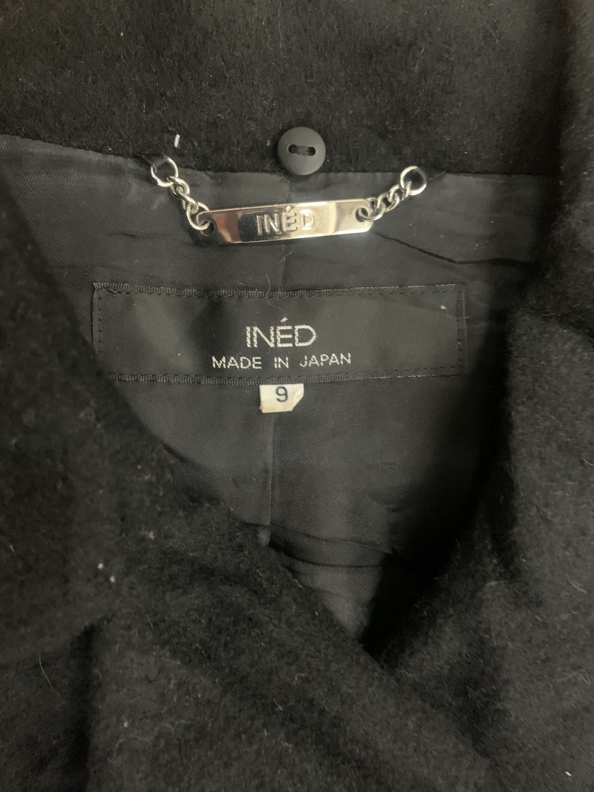 Yohji Yamamoto Vintage Yohji Yamamoto By Ined Wool Jacket Size XS / US 0-2 / IT 36-38 - 4 Thumbnail