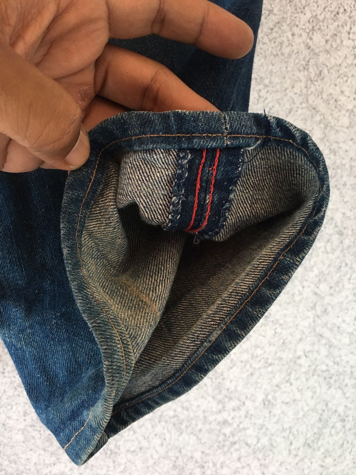 Vintage Von Dutch pinstripes Denim Size US 30 / EU 46 - 6 Thumbnail