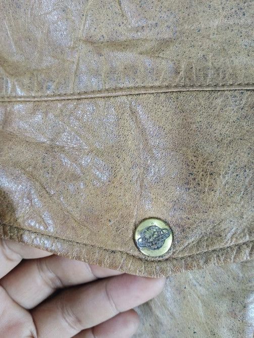 Japanese Brand Rare Vintage 80s Japanese Brand Sun Plata Leather Jacket Size US M / EU 48-50 / 2 - 8 Thumbnail