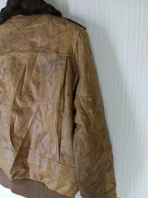 Japanese Brand Rare Vintage 80s Japanese Brand Sun Plata Leather Jacket Size US M / EU 48-50 / 2 - 10 Thumbnail