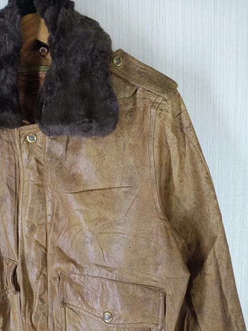 Japanese Brand Rare Vintage 80s Japanese Brand Sun Plata Leather Jacket Size US M / EU 48-50 / 2 - 6 Thumbnail