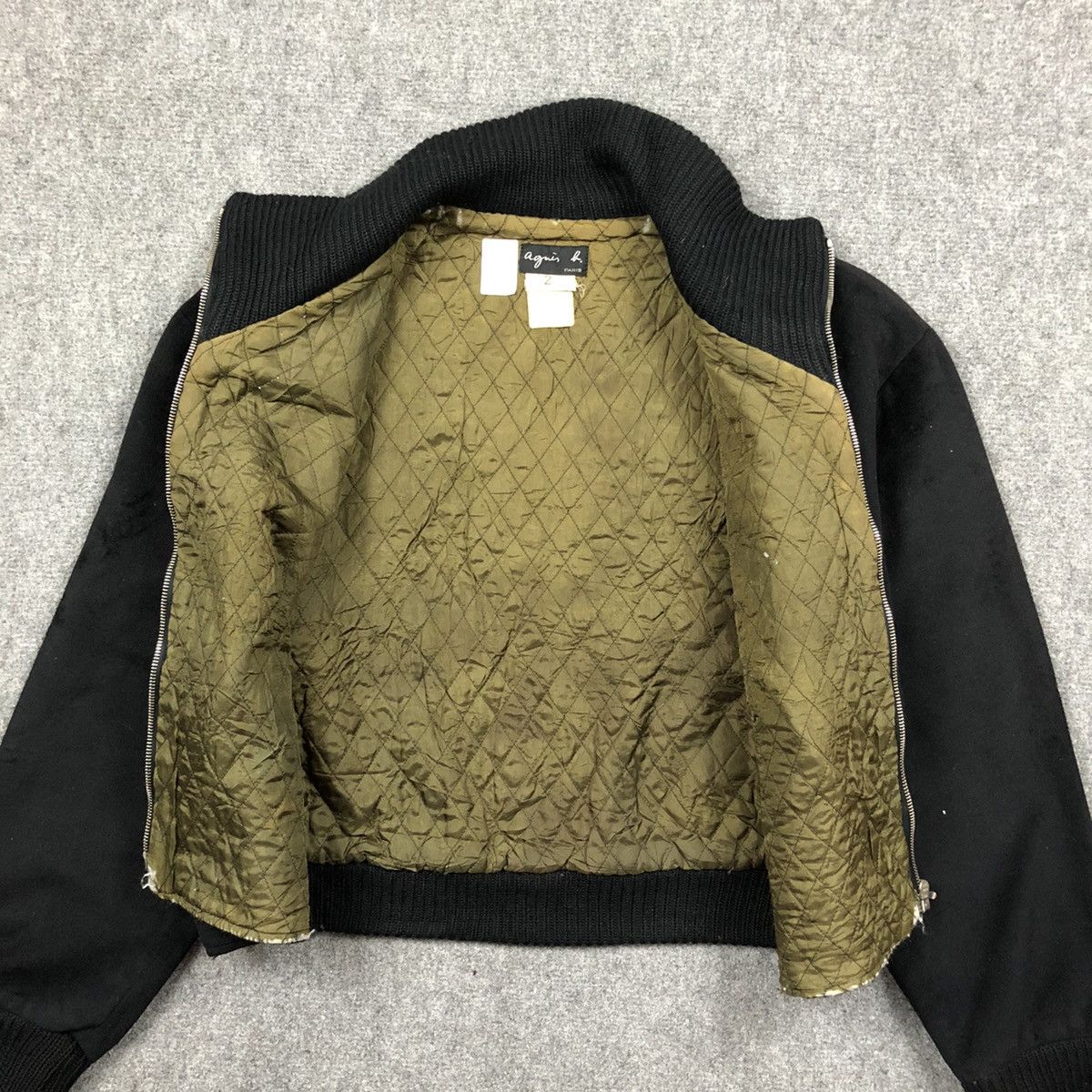 Vintage Agnes. B Zipper Jacket