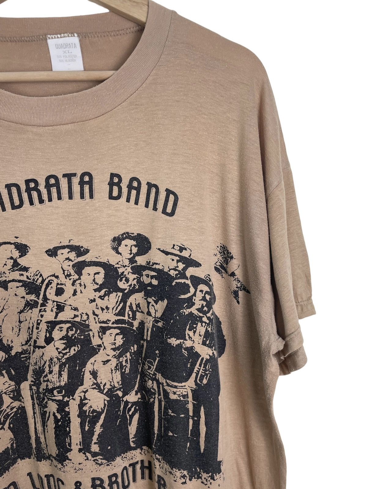 Band Tees × Vintage CUADRATA BAND “M. Long & Brother” | Art Tee Spain Size US XL / EU 56 / 4 - 3 Thumbnail