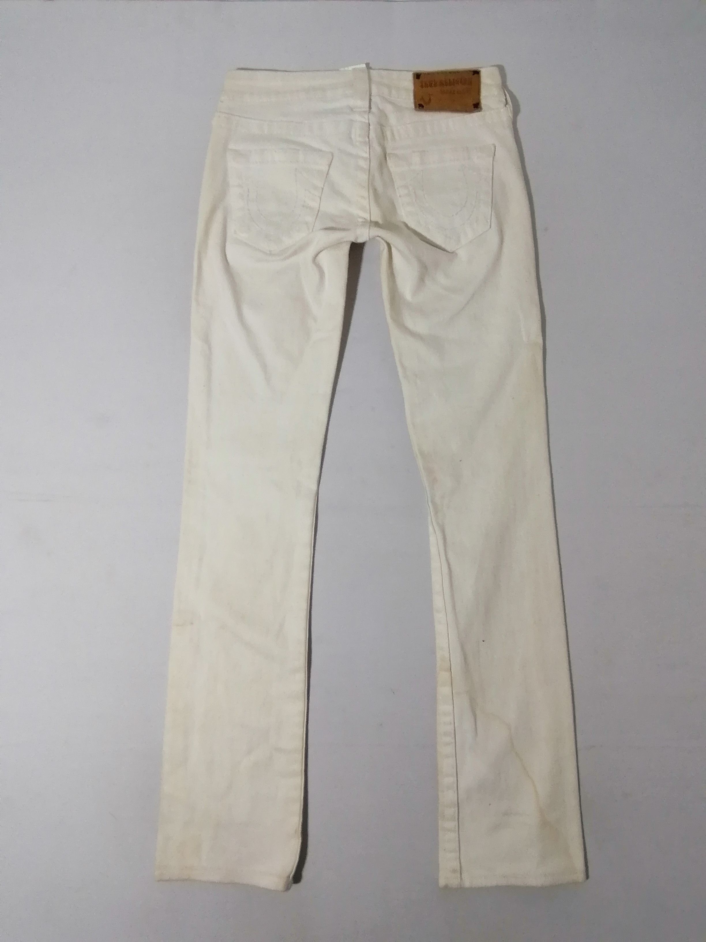 True Religion True Religion White Jeans Size 27" / US 4 / IT 40 - 2 Thumbnail