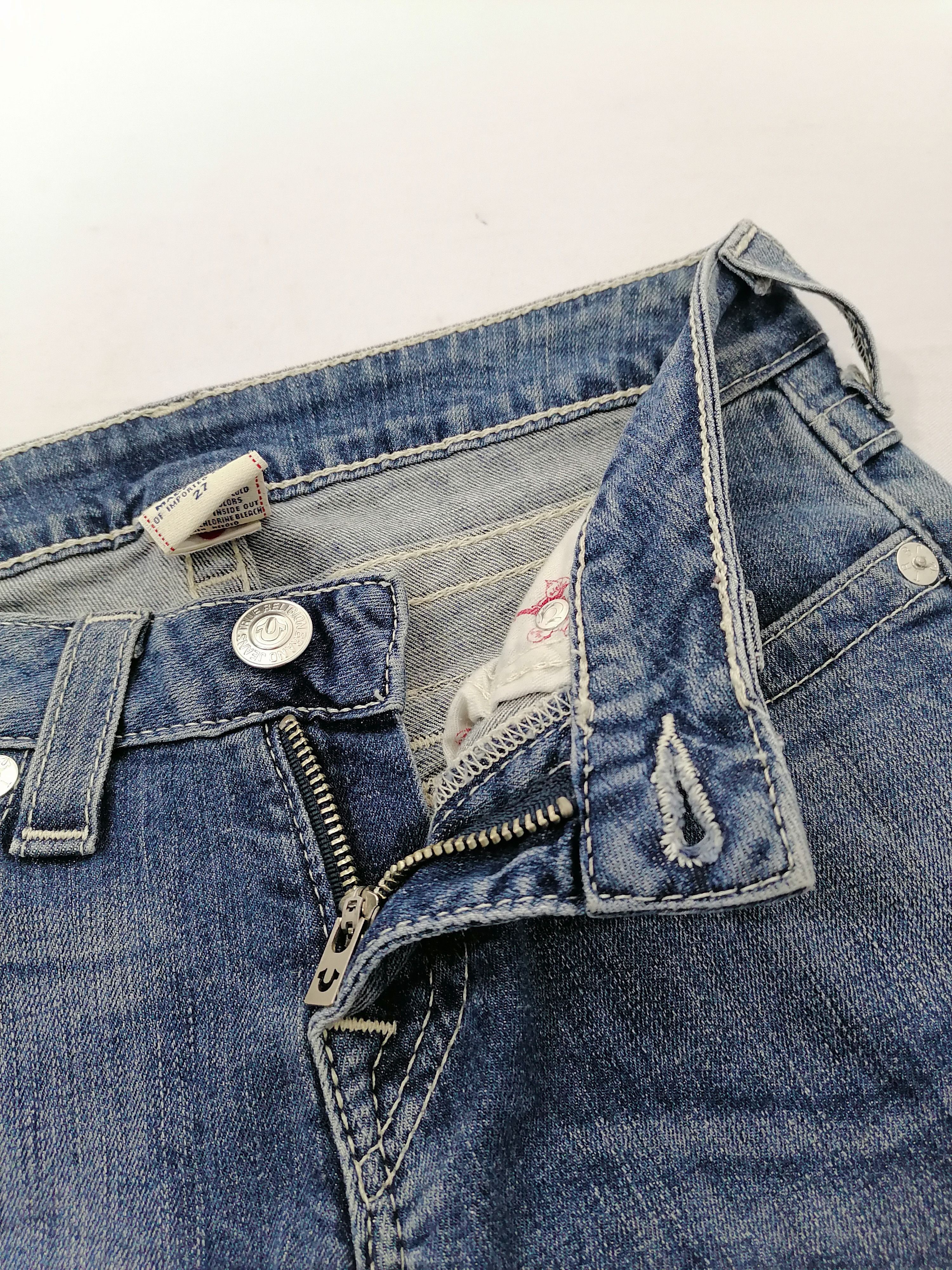 True Religion True Religion Straight Denim Jeans Size 29" - 4 Thumbnail