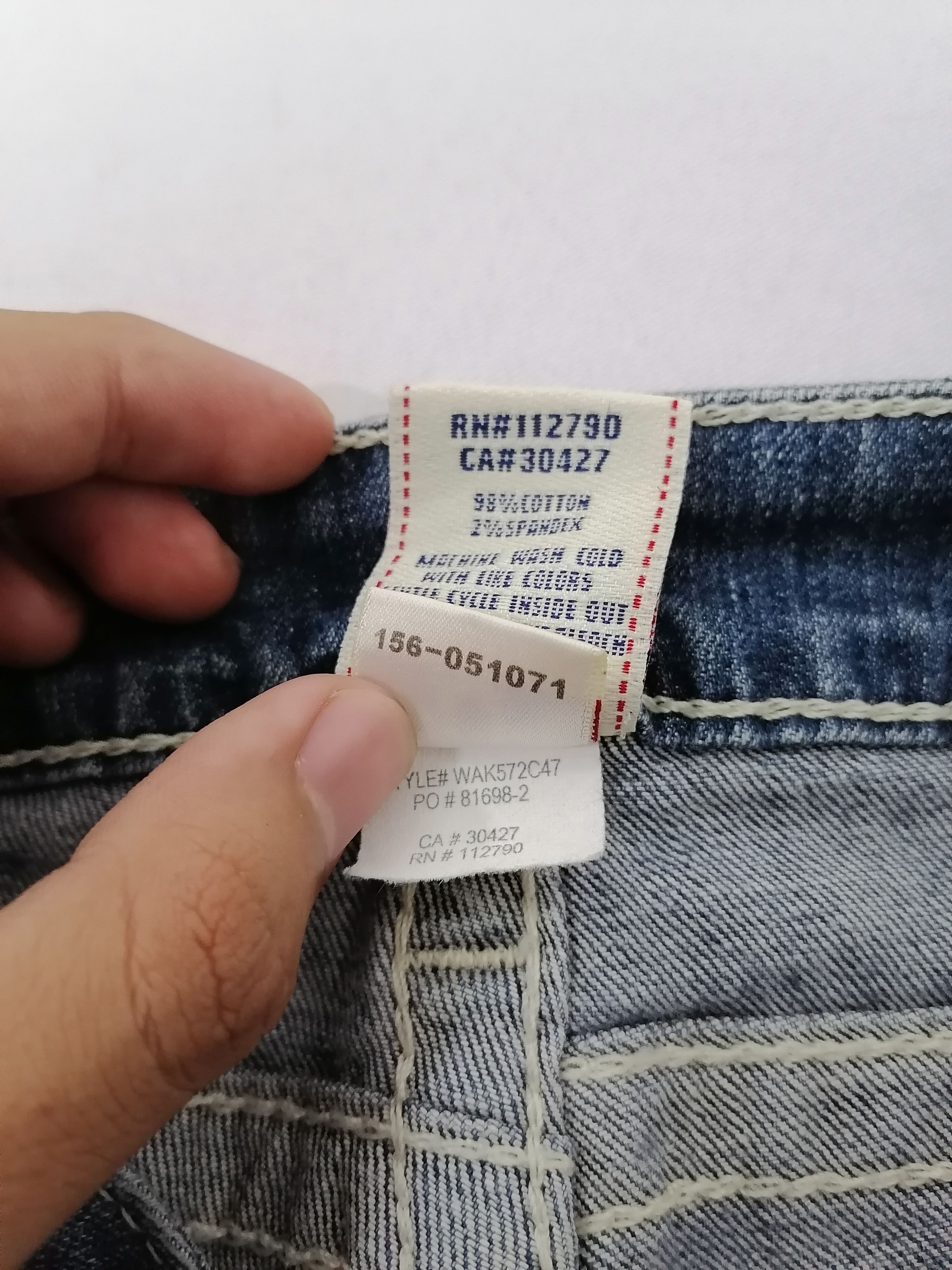 True Religion True Religion Straight Denim Jeans Size 29" - 8 Thumbnail