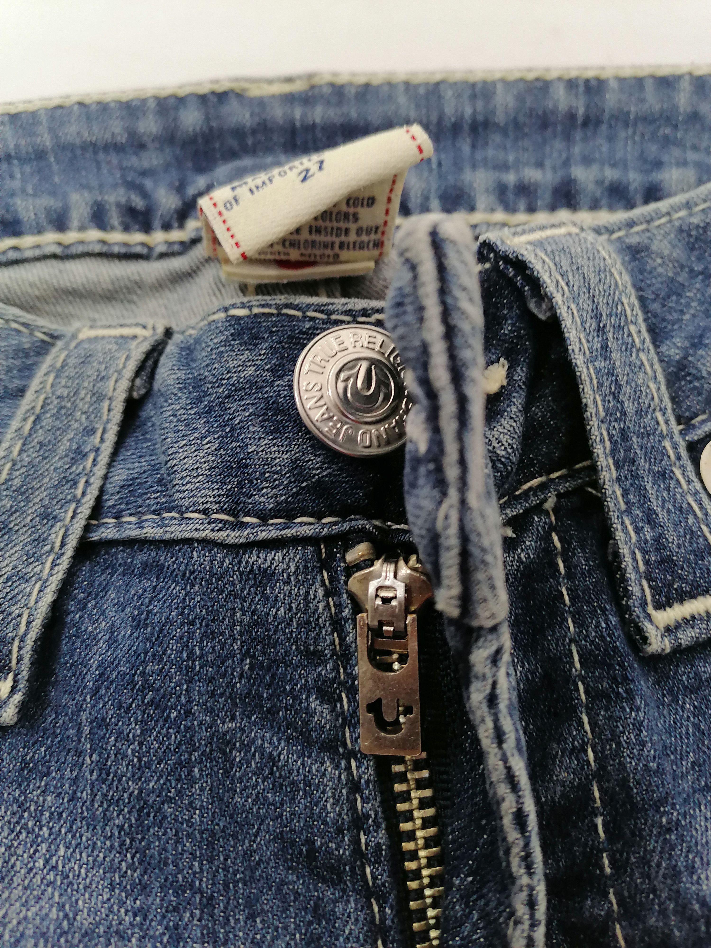 True Religion True Religion Straight Denim Jeans Size 29" - 3 Thumbnail