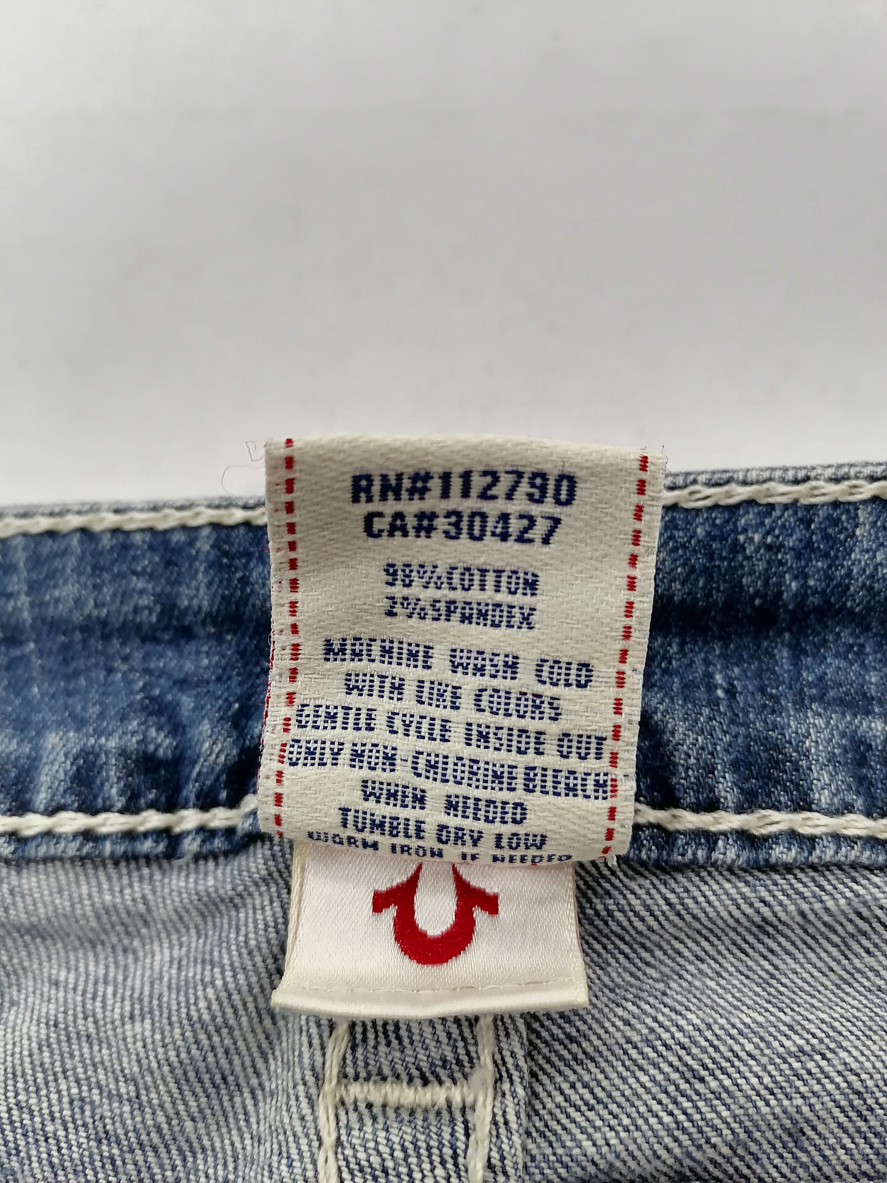 True Religion True Religion Straight Denim Jeans Size 29" - 7 Thumbnail