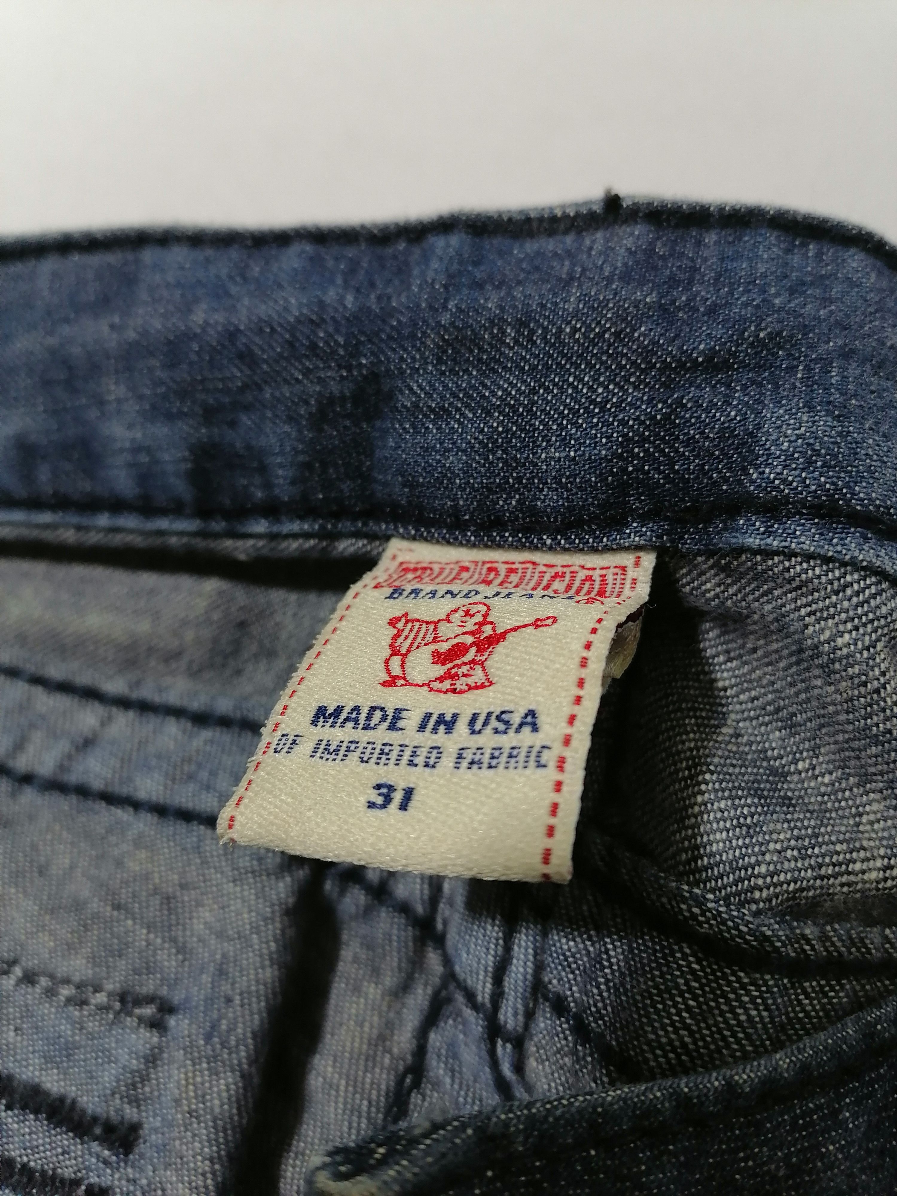 True Religion True Religion Joey Denim Jeans Size US 35 - 5 Thumbnail