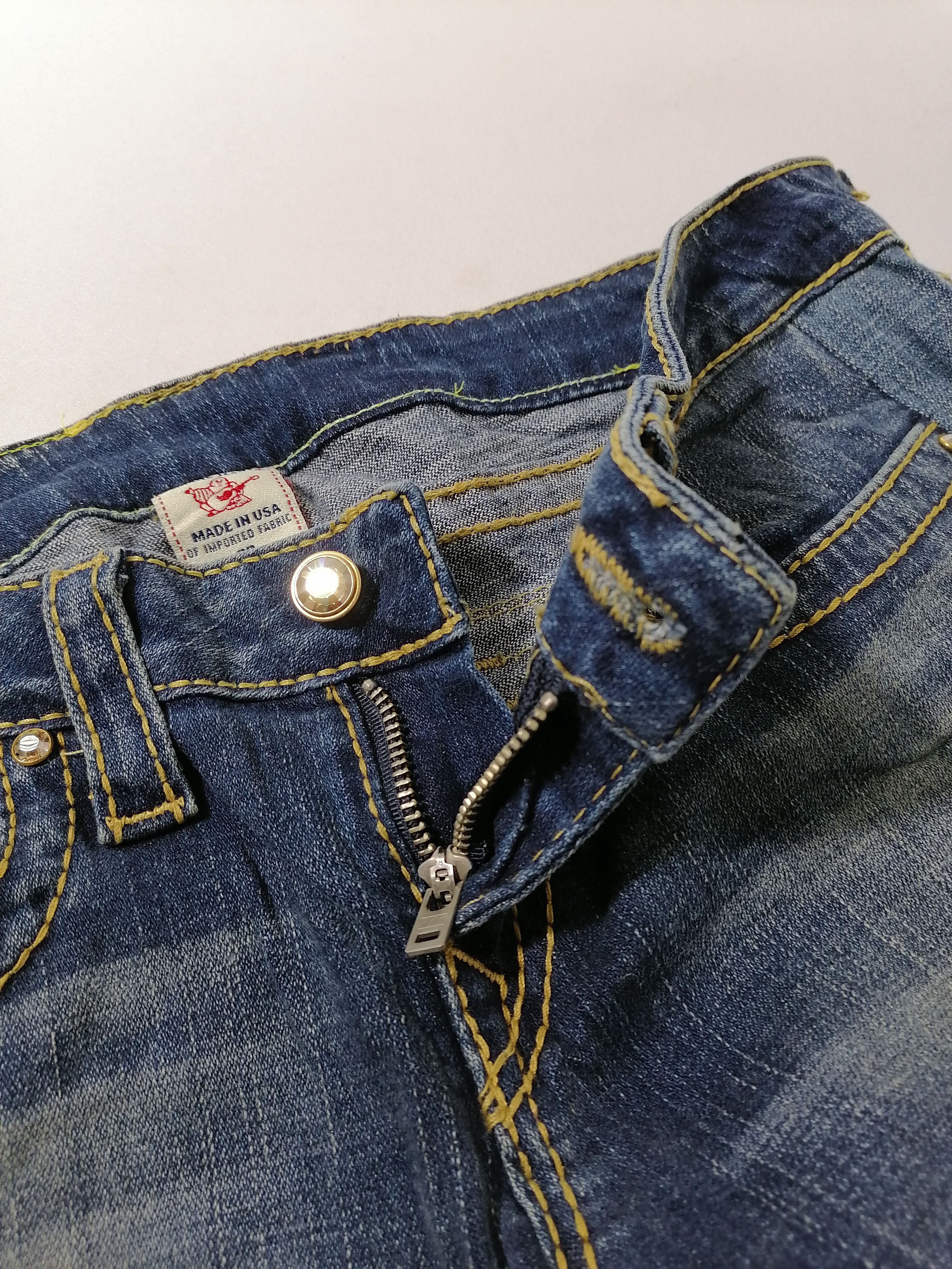 True Religion True Religion Billy Big T Denim Jeans Size 34" / US 12 / IT 48 - 4 Thumbnail