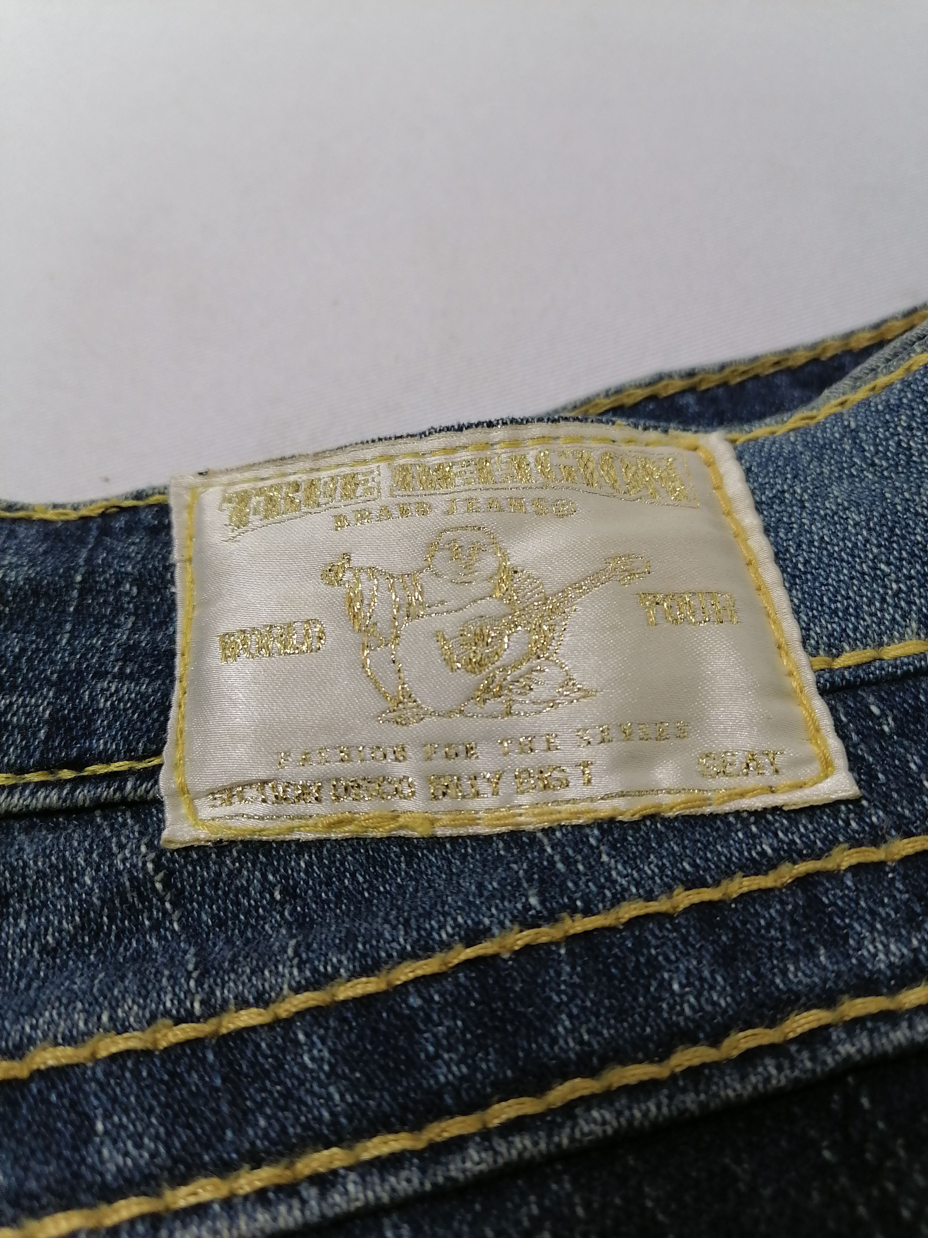 True Religion True Religion Billy Big T Denim Jeans Size 34" / US 12 / IT 48 - 8 Thumbnail