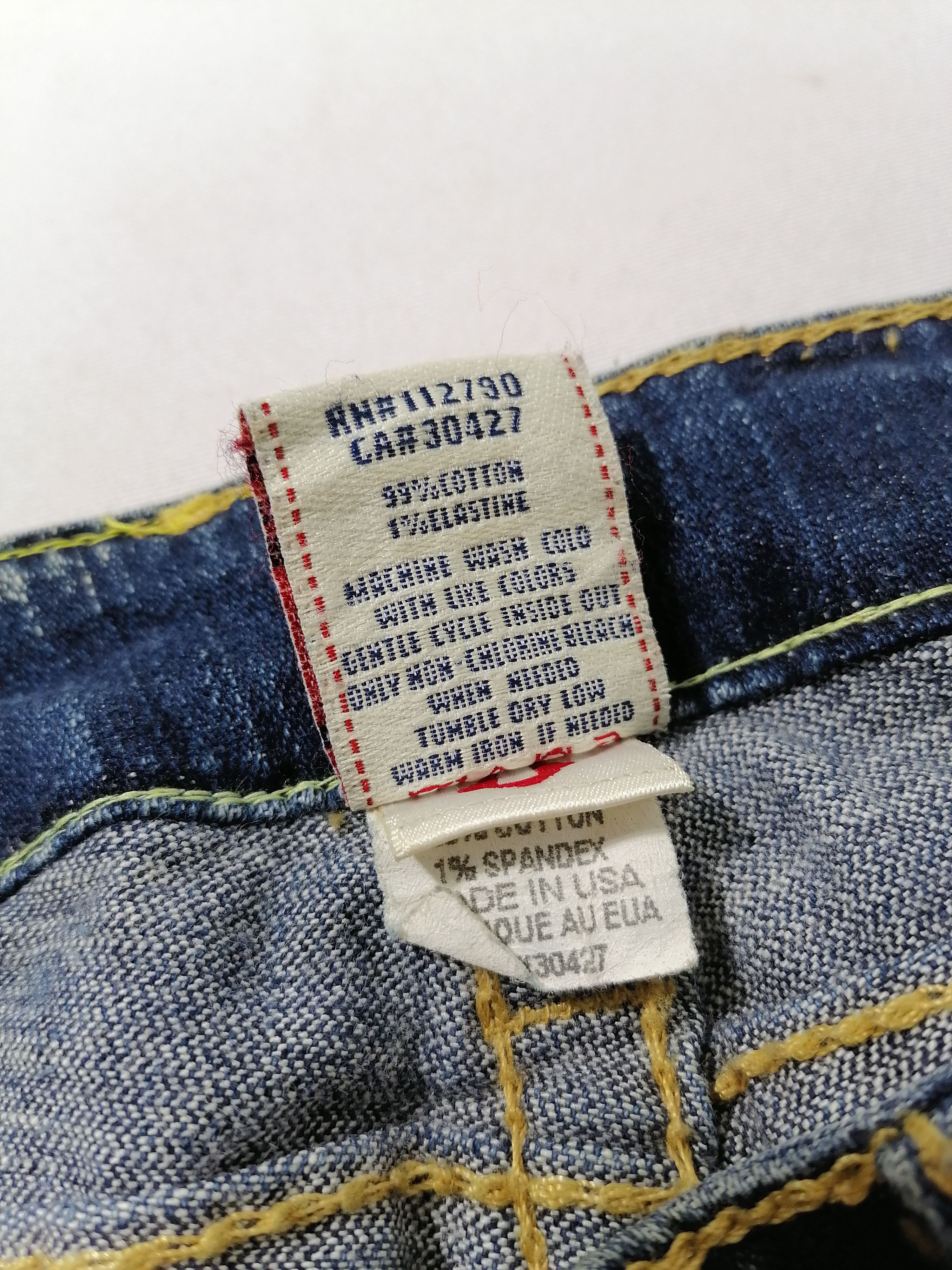 True Religion True Religion Billy Big T Denim Jeans Size 34" / US 12 / IT 48 - 6 Thumbnail