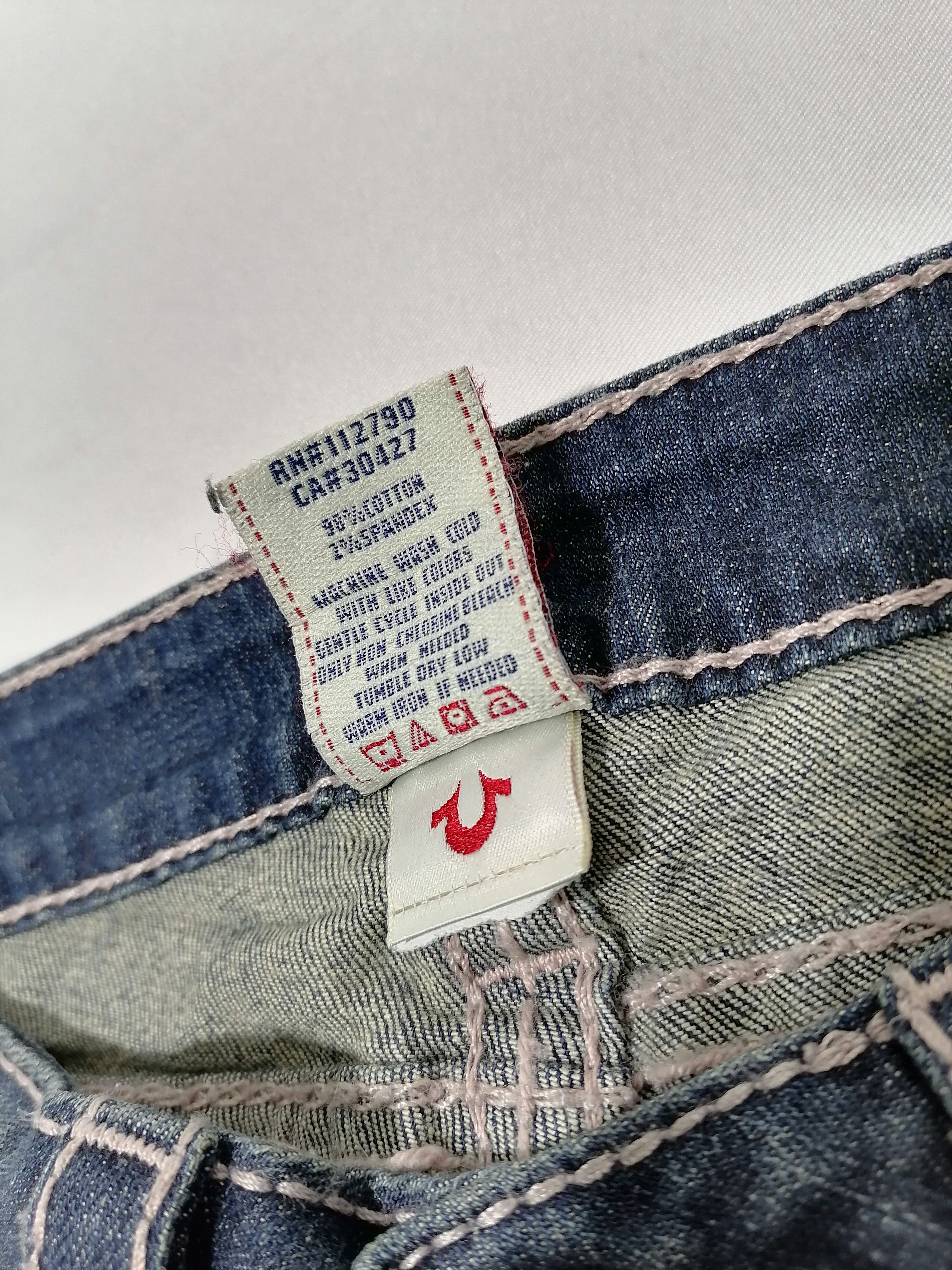 True Religion True Religion Skinny Denim Jeans Size 28" / US 6 / IT 42 - 7 Thumbnail