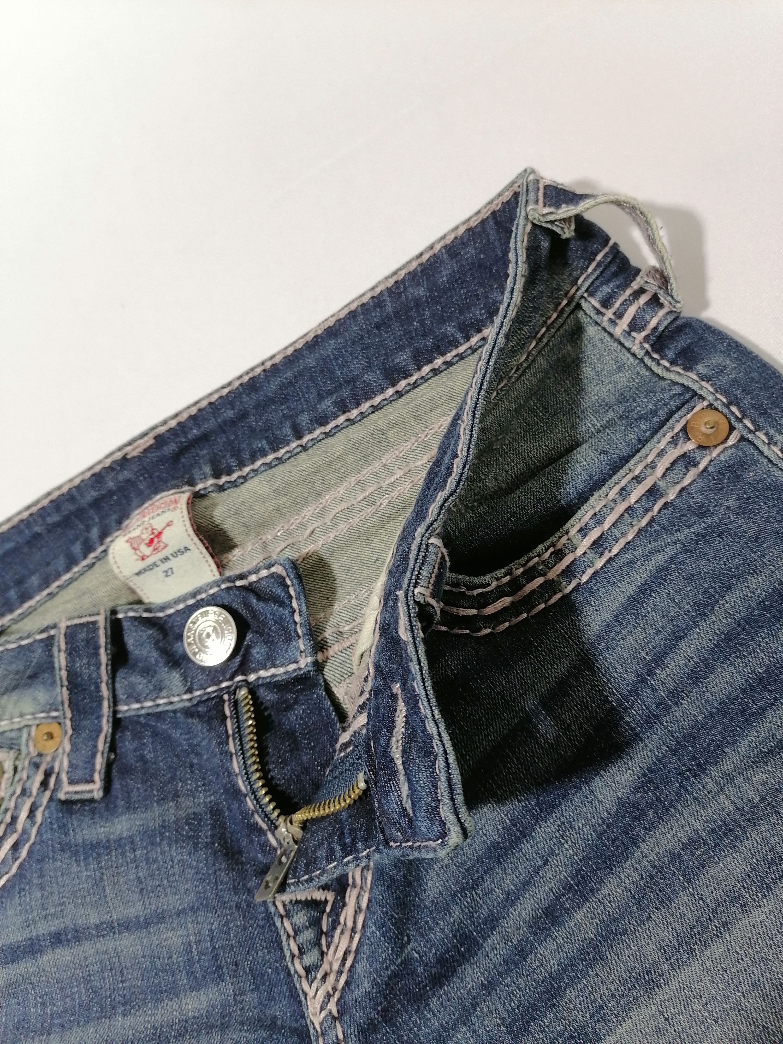 True Religion True Religion Skinny Denim Jeans Size 28" / US 6 / IT 42 - 2 Thumbnail