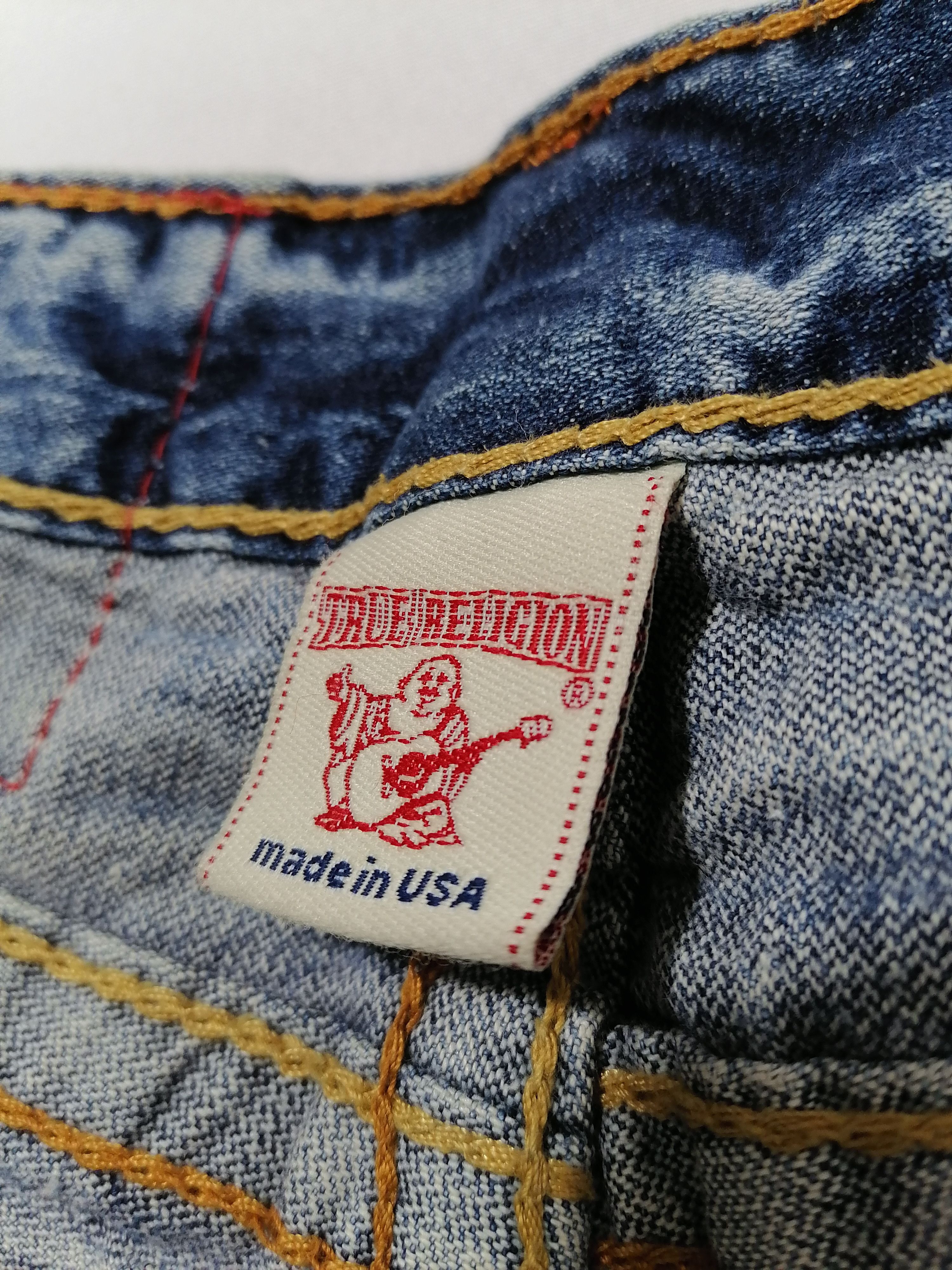 True Religion True Religion Rainbow Joey Denim Jeans Size US 33 - 5 Thumbnail