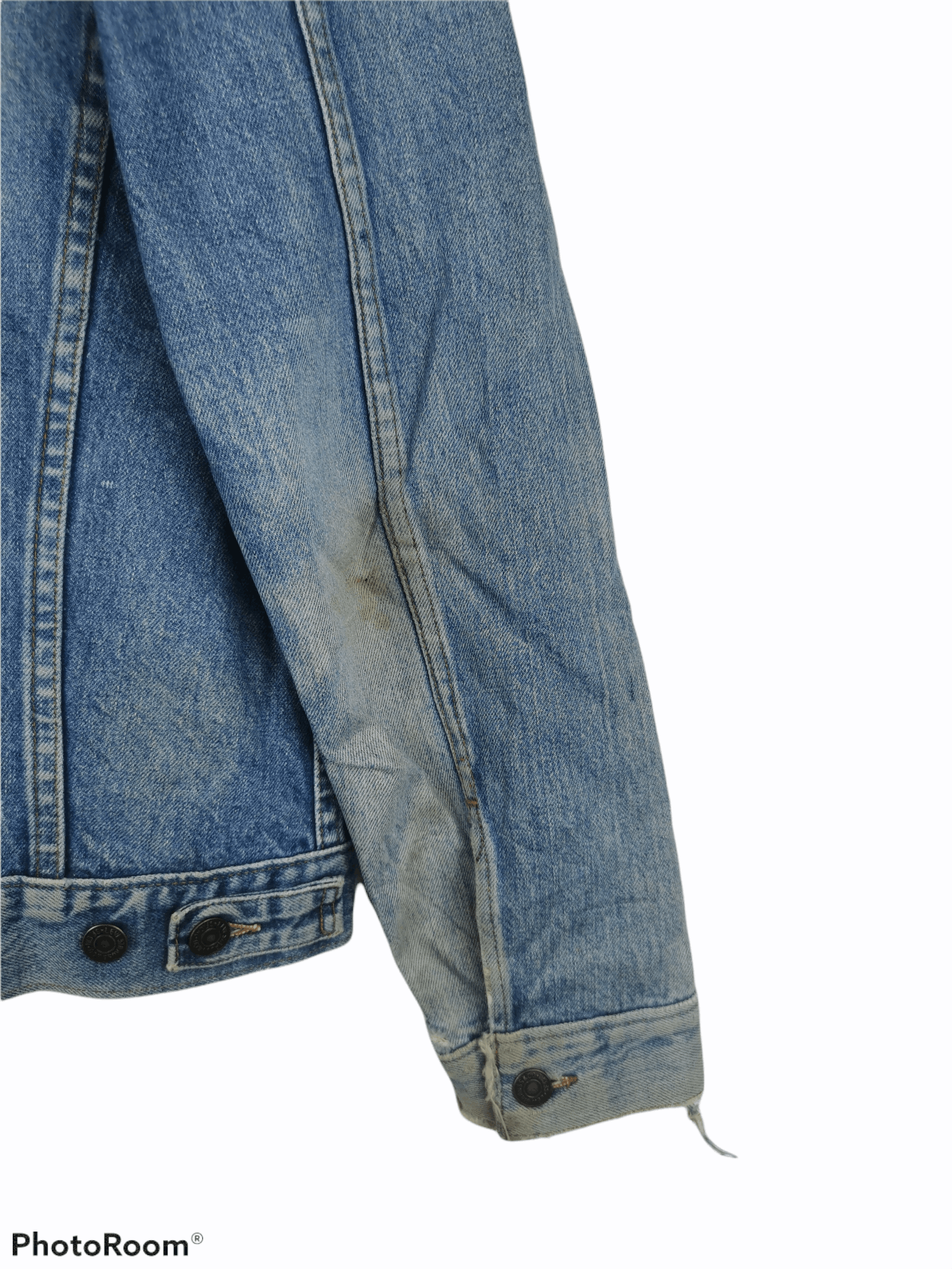 Levi's × Vintage True Vintage Levi's 505 Distressed Denim Trucker Jacket Size US M / EU 48-50 / 2 - 8 Thumbnail
