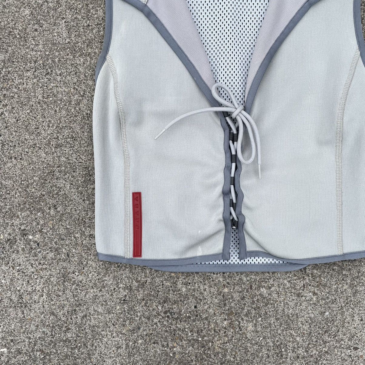 Prada SS99 Linea Rossa Astro Gilet Size S / US 4 / IT 40 - 2 Thumbnail