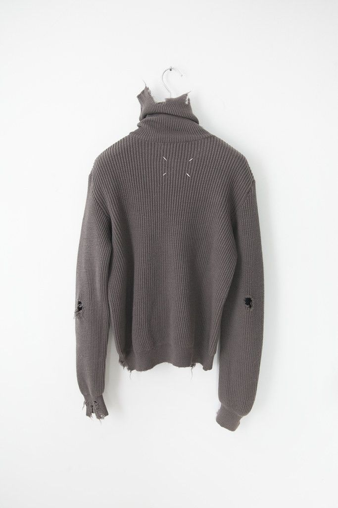Maison Margiela AW00 destroyed knit Size L / US 10 / IT 46 - 4 Thumbnail