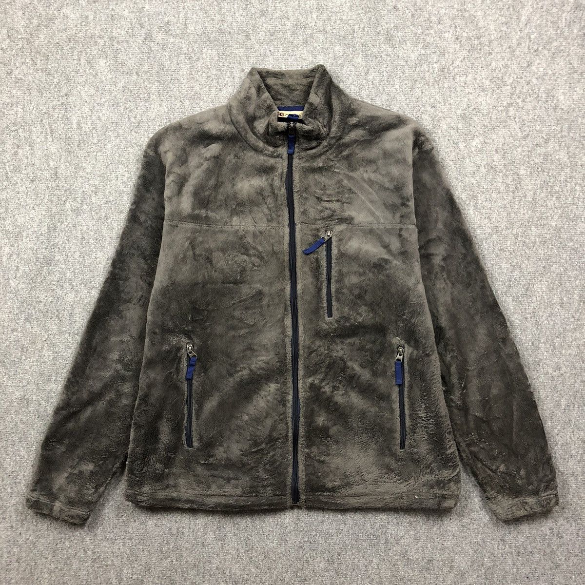image of Outdoor Life x Vintage Call Of The Wild Fleece Outdoor Zipper Jacket in Green, Men's (Size Large)