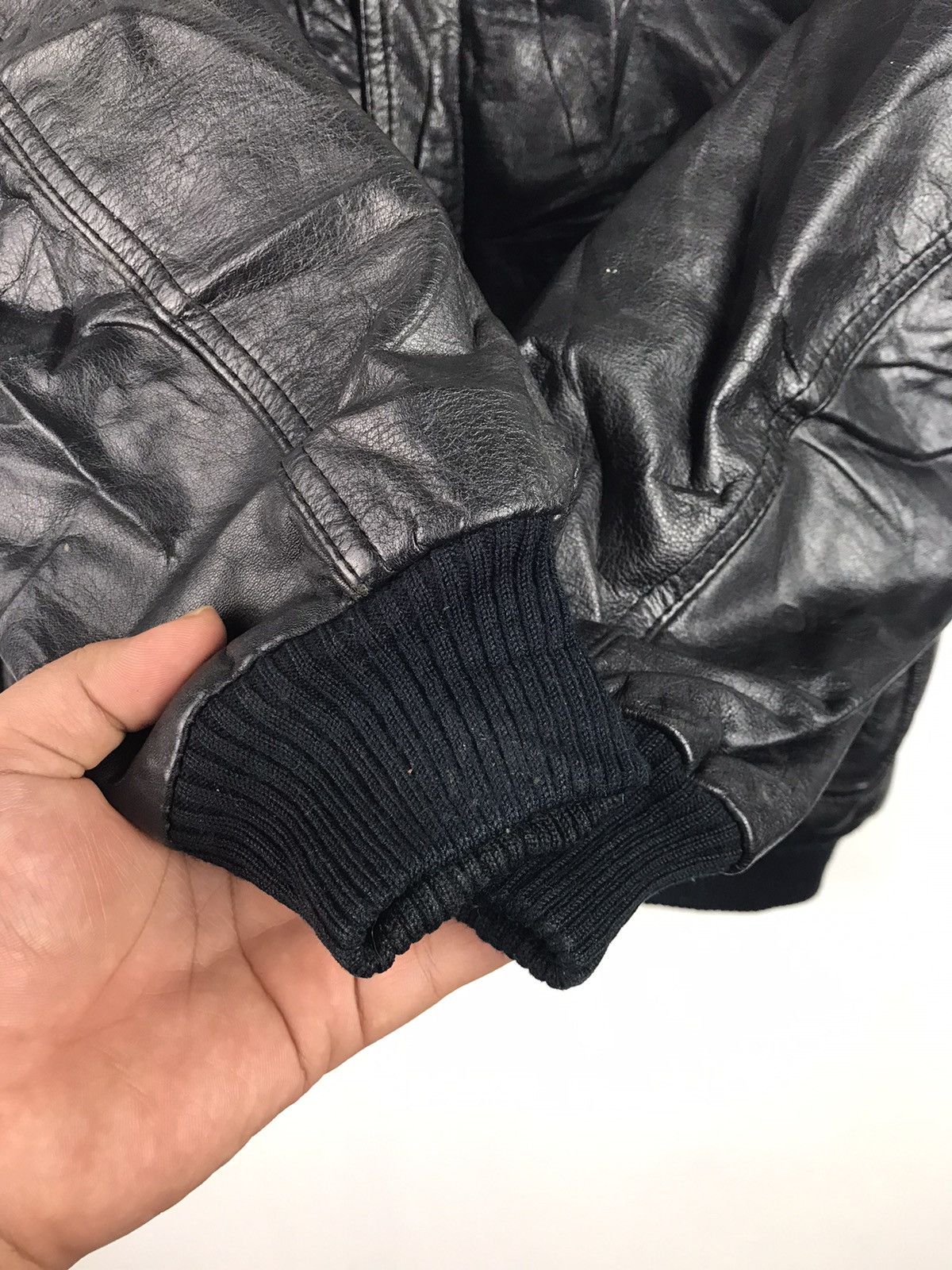 Freewheelers × Vintage 🔥Leather Bomber Jacket Rare Item🔥 Size US M / EU 48-50 / 2 - 8 Thumbnail