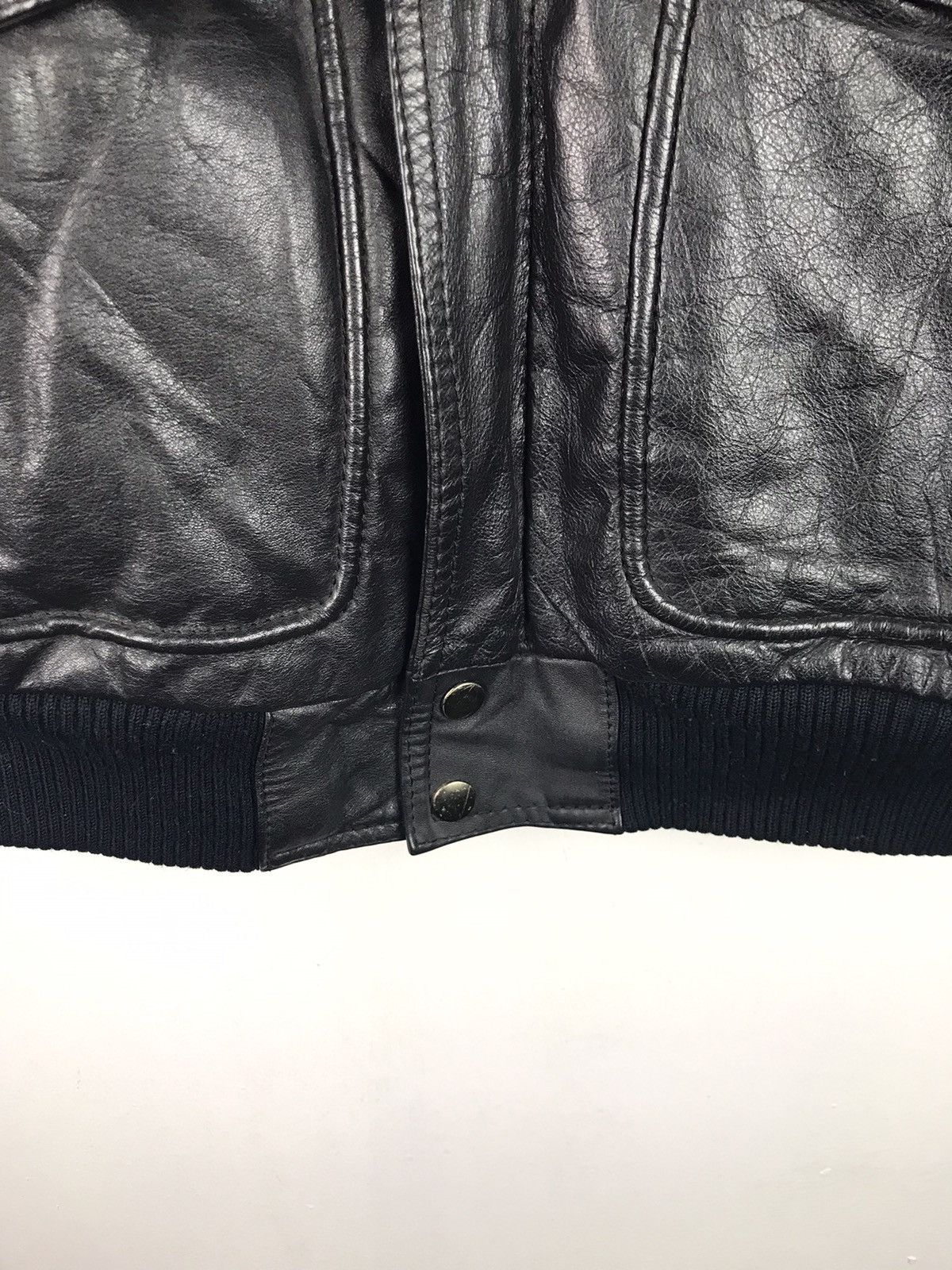 Freewheelers × Vintage 🔥Leather Bomber Jacket Rare Item🔥 Size US M / EU 48-50 / 2 - 9 Thumbnail