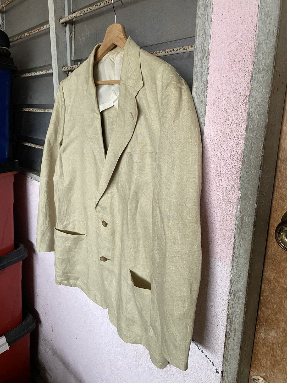 Burberry Vintage Burberry Blazers Size 44R - 3 Thumbnail