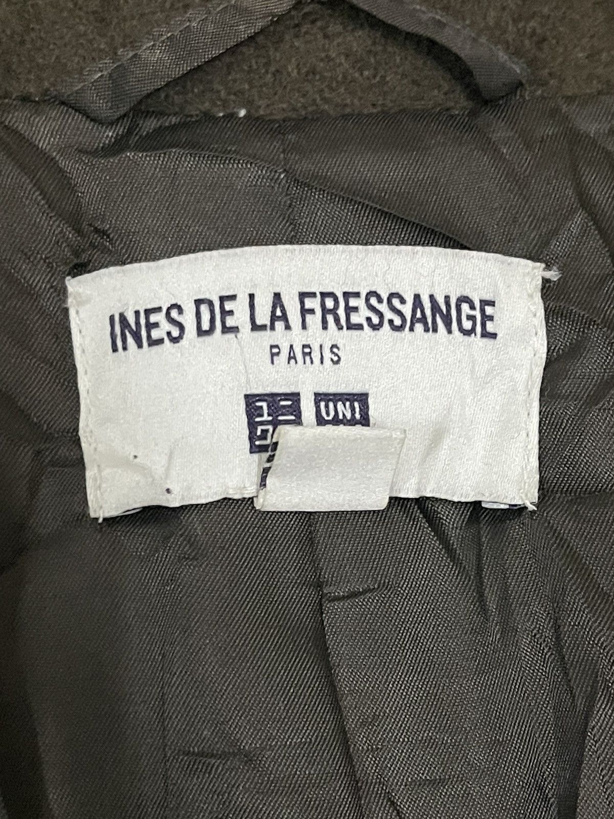 Uniqlo Uniqlo X Ines De La Fressange Wool Double Button Jacket Size US M / EU 48-50 / 2 - 11 Thumbnail