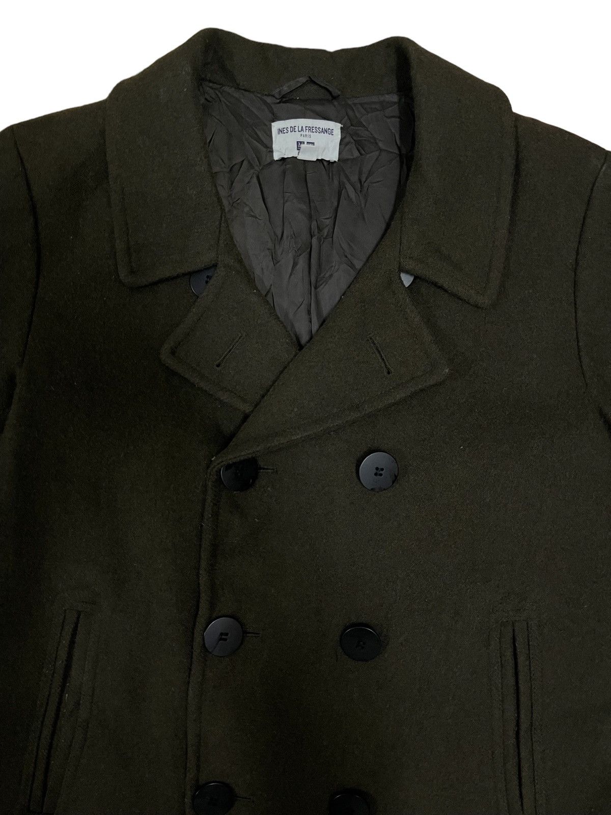 Uniqlo Uniqlo X Ines De La Fressange Wool Double Button Jacket Size US M / EU 48-50 / 2 - 5 Thumbnail