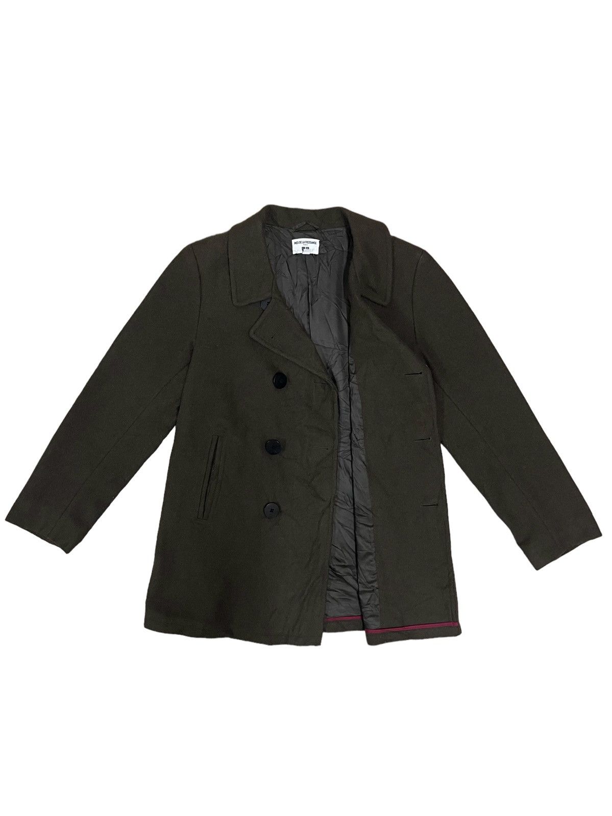 Uniqlo Uniqlo X Ines De La Fressange Wool Double Button Jacket Size US M / EU 48-50 / 2 - 2 Thumbnail