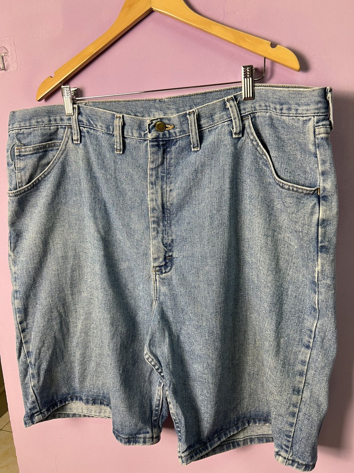 Wrangler 🔥Vintage Wrangler Relaxed Fit Cropped Denim Size US 44 / EU 60 - 5 Thumbnail
