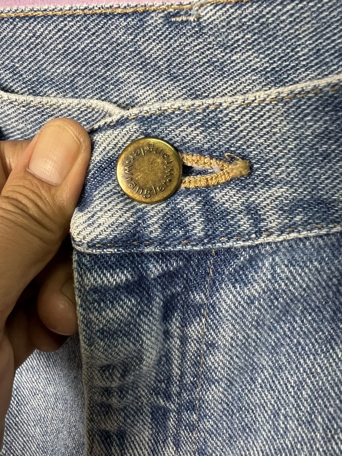 Wrangler 🔥Vintage Wrangler Relaxed Fit Cropped Denim Size US 44 / EU 60 - 9 Thumbnail