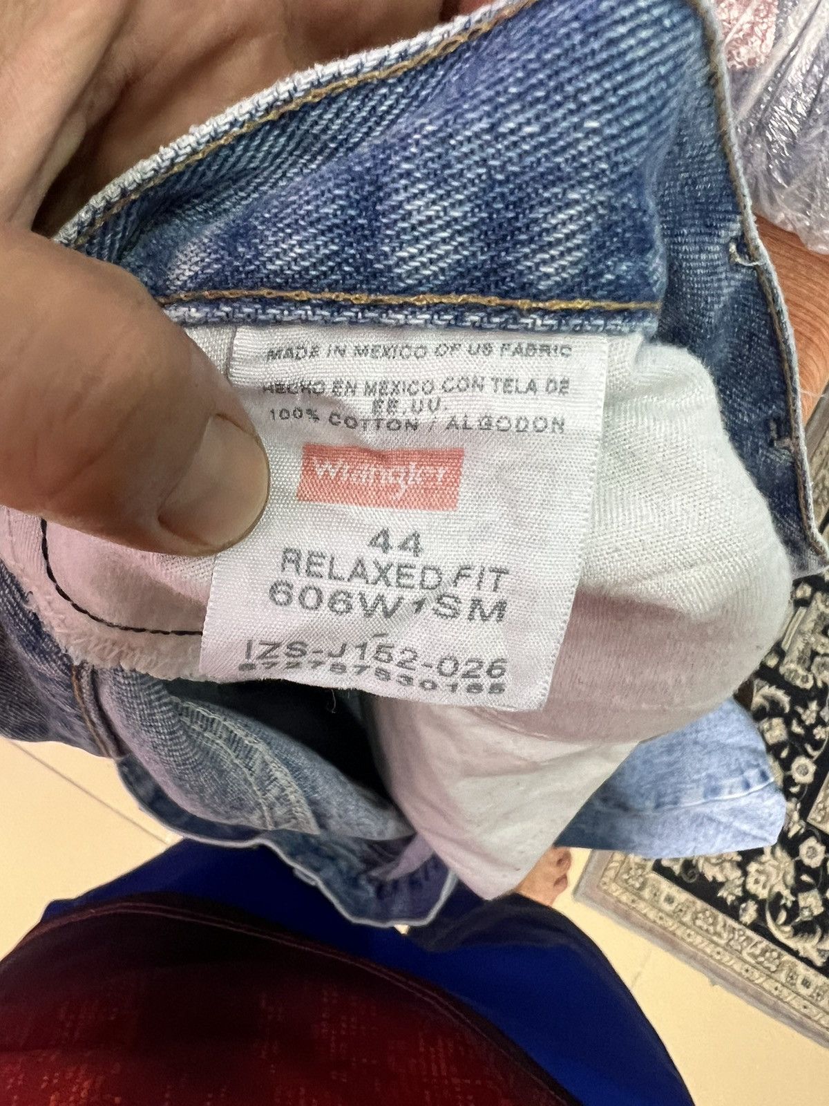 Wrangler 🔥Vintage Wrangler Relaxed Fit Cropped Denim Size US 44 / EU 60 - 14 Thumbnail