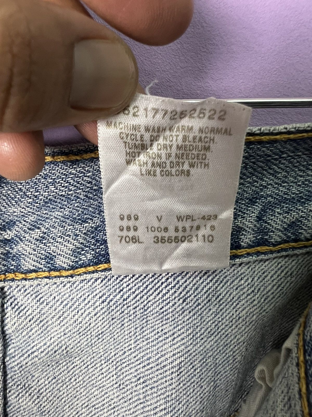 Levi's 🔥Levis 550 Cropped Denim Size US 43 - 15 Thumbnail