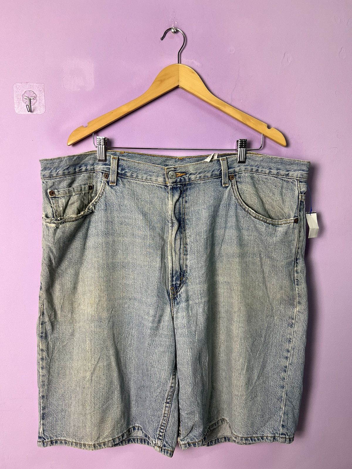 Levi's 🔥Levis 550 Short Denim Size US 43 - 3 Thumbnail