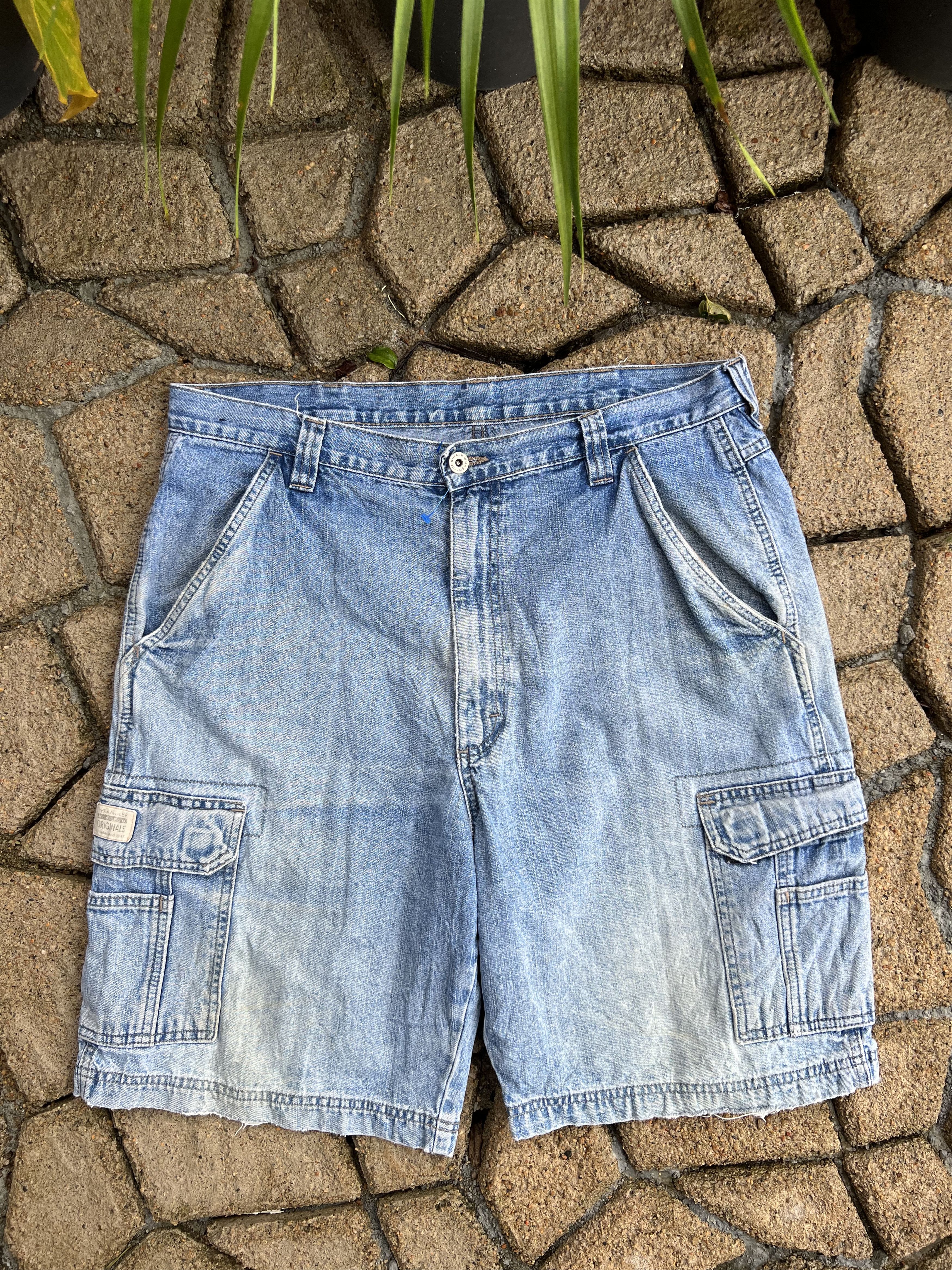 Wrangler 🔥Vintage Wrangler Denim Cargo Pants Size US 37 - 21 Thumbnail