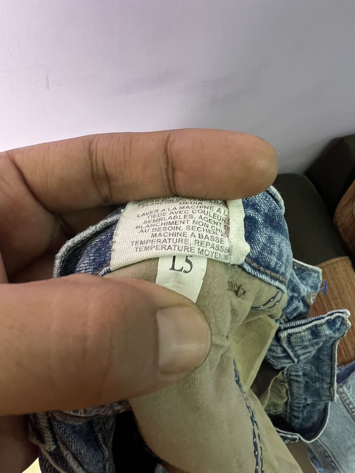 Wrangler 🔥Vintage Wrangler Denim Cargo Pants Size US 37 - 20 Thumbnail