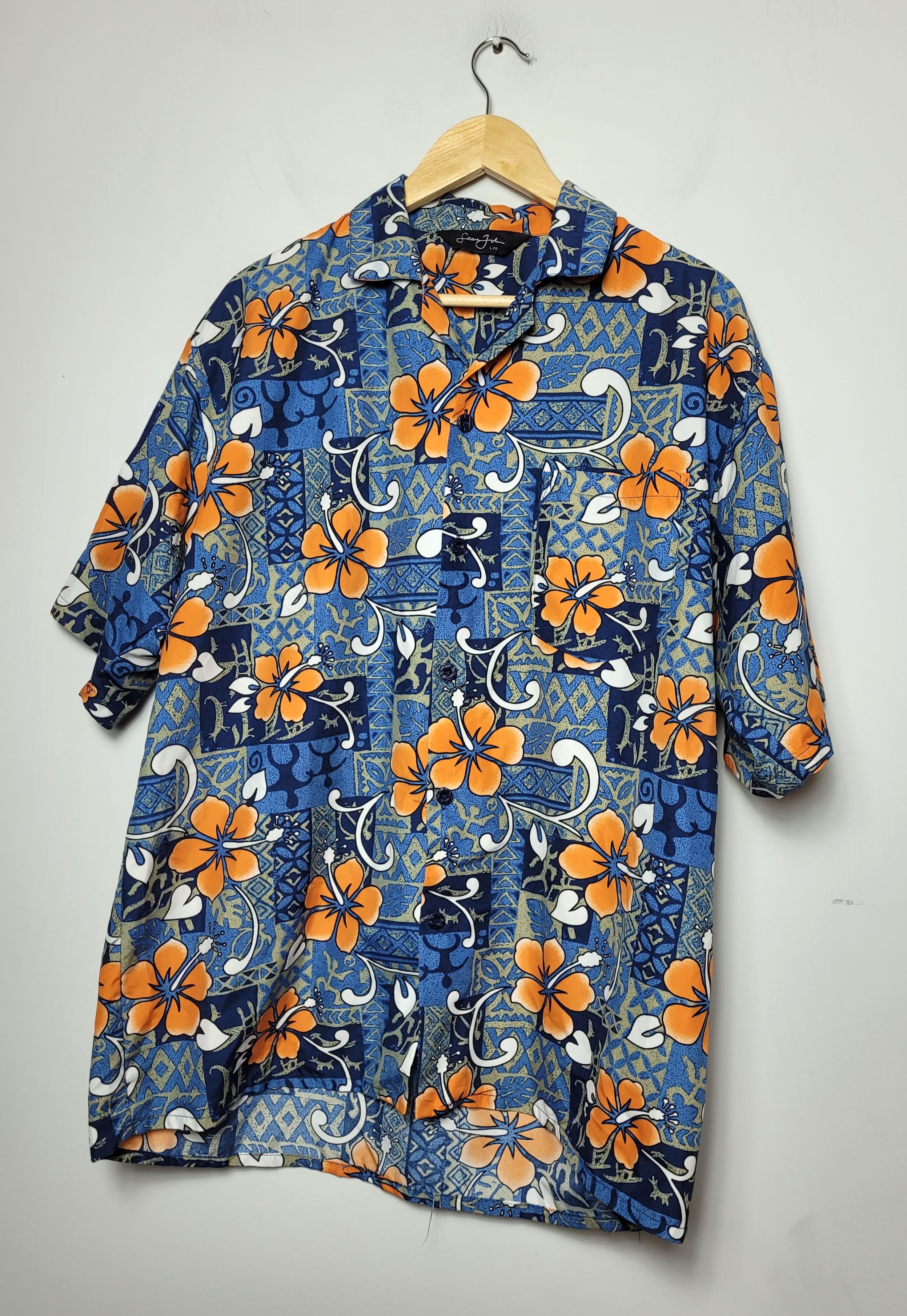 Vintage vintage floral hawaiian shirt Size US XL / EU 56 / 4 - 2 Thumbnail